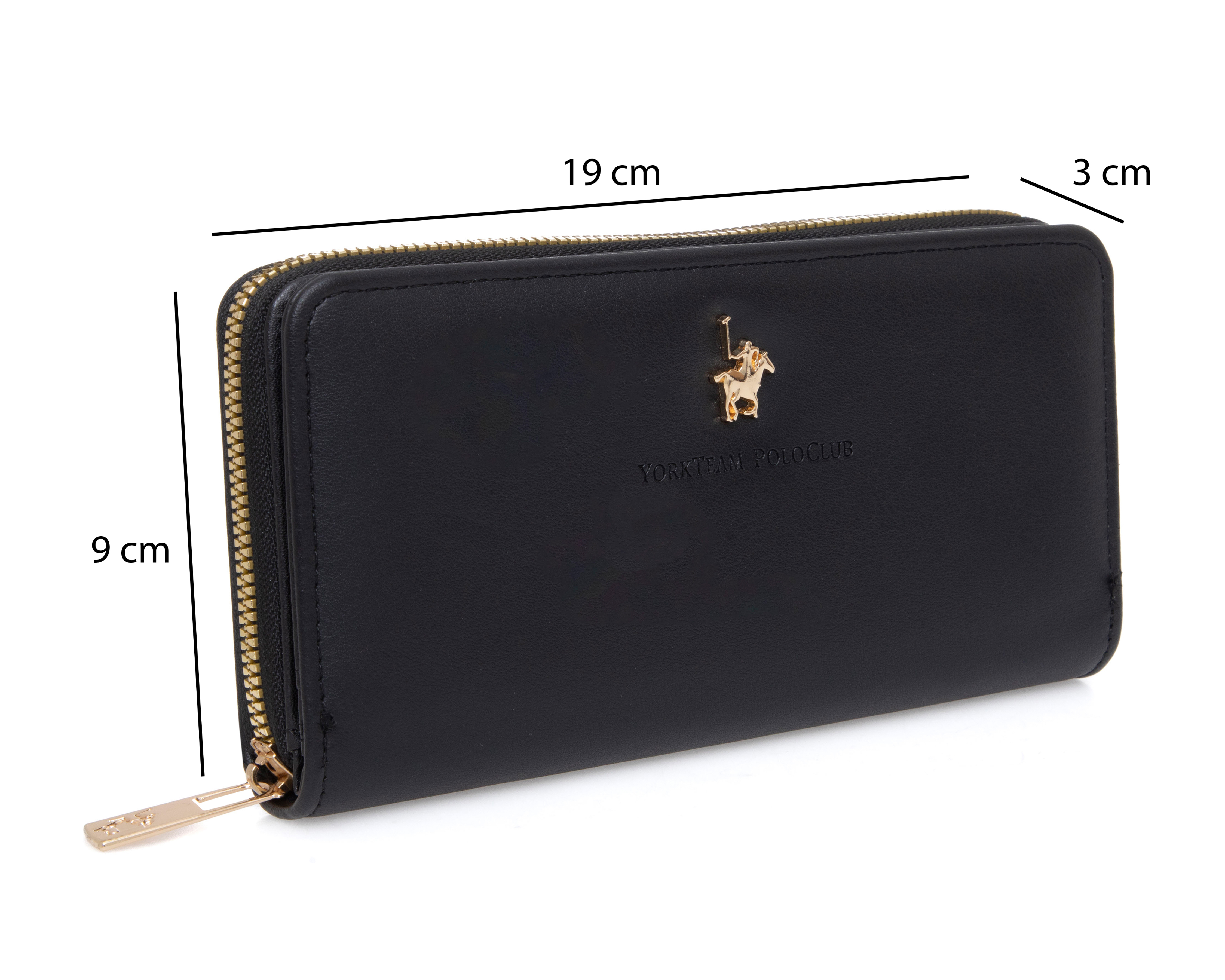 Foto 6 | Foto 6 | Cartera para Mujer York Team Polo Club Negra