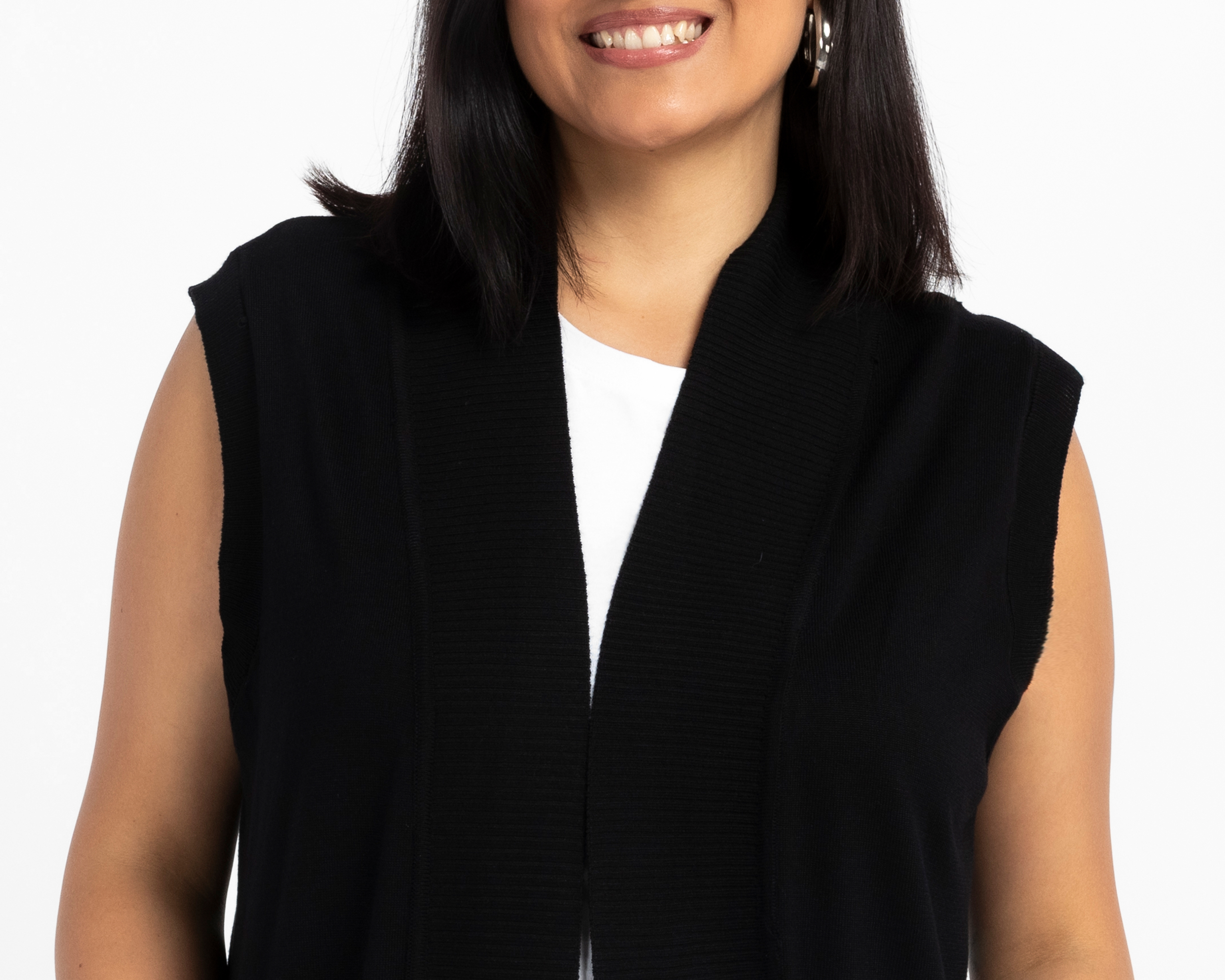 Foto 5 pulgar | Foto 4 | Cárdigan Negro Sahara para Mujer