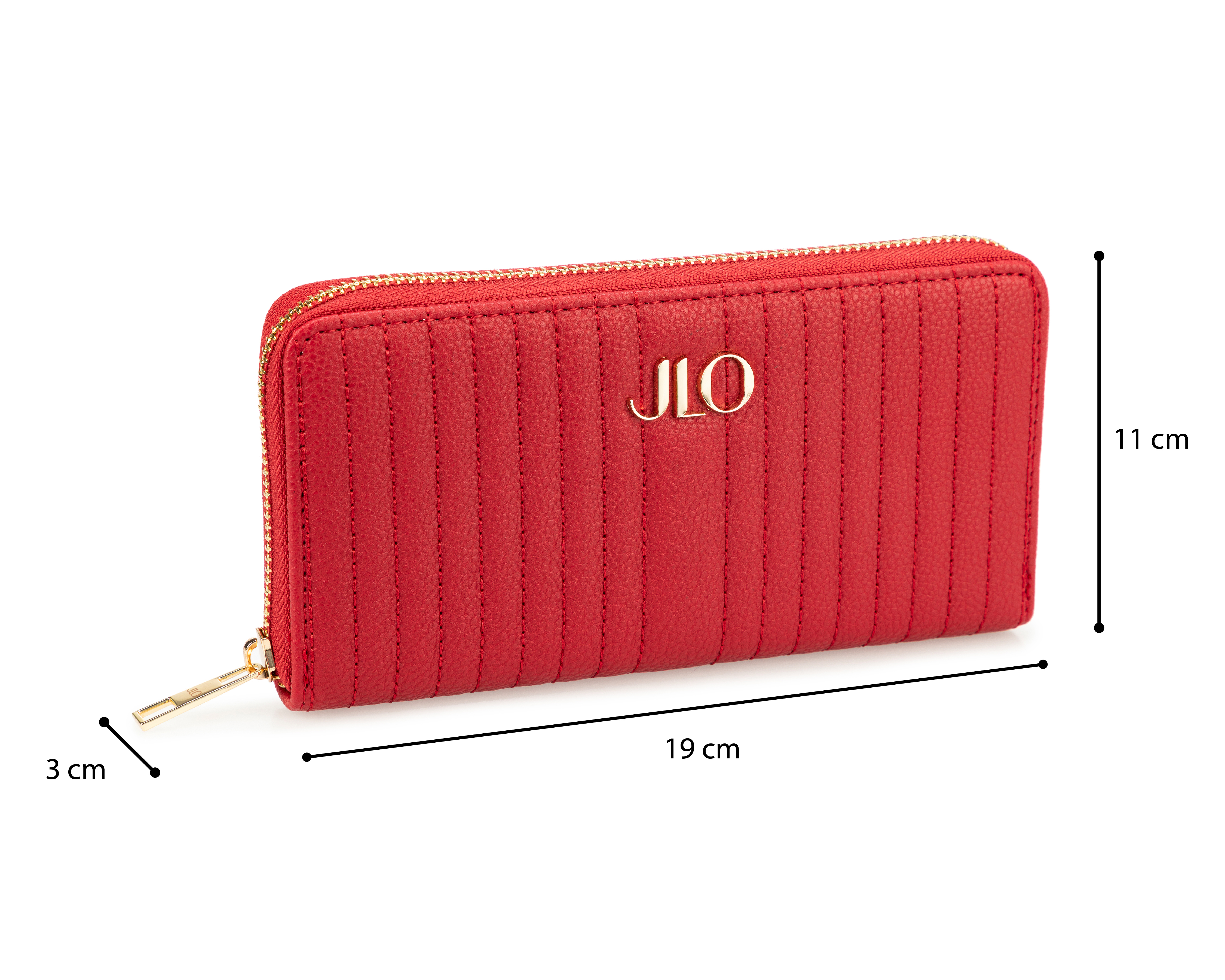 Foto 7 pulgar | Foto 6 | Cartera para Mujer Jennifer Lopez Roja