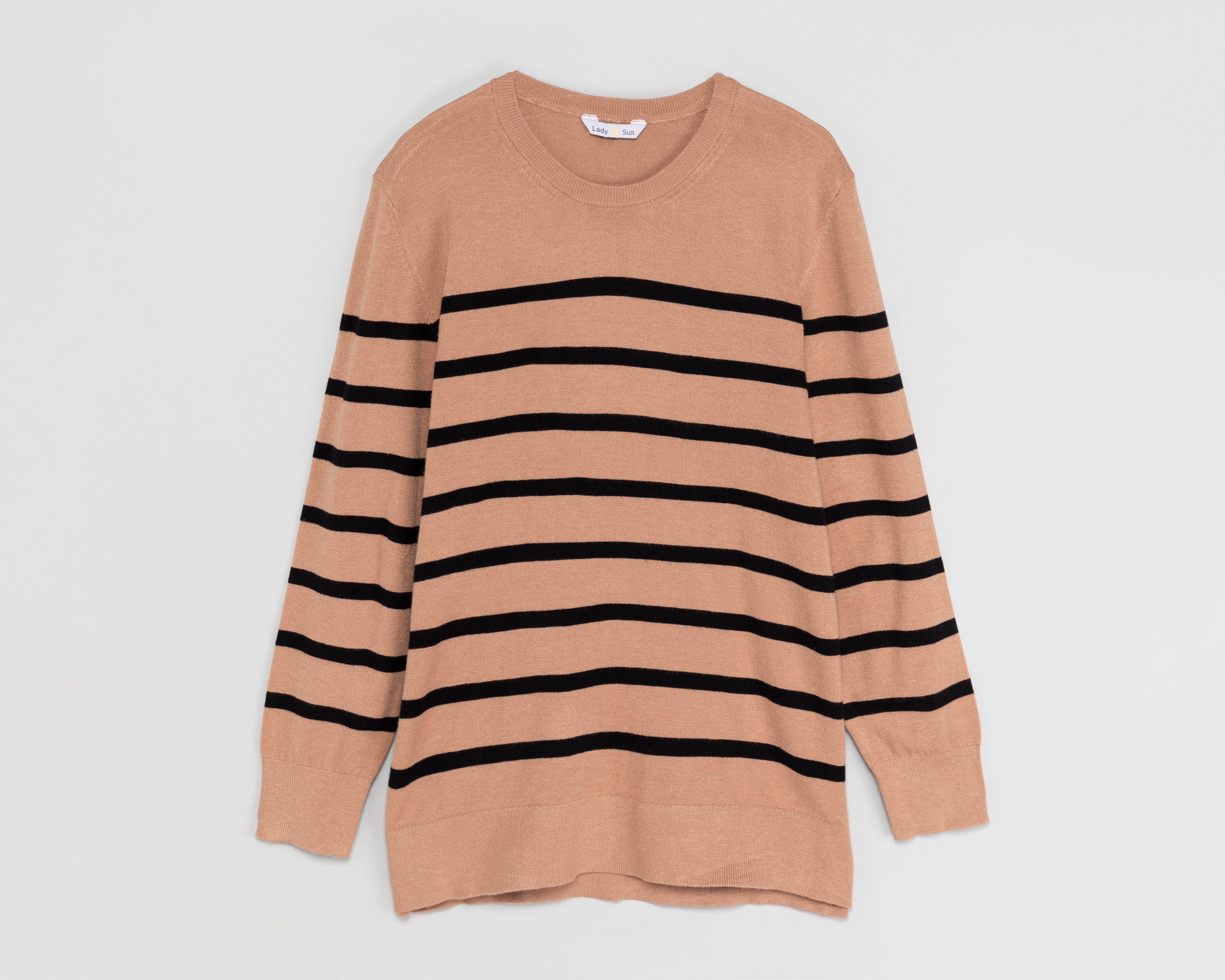 Foto 2 pulgar | Foto 1 | Suéter con Rayas Lady Sun para Mujer