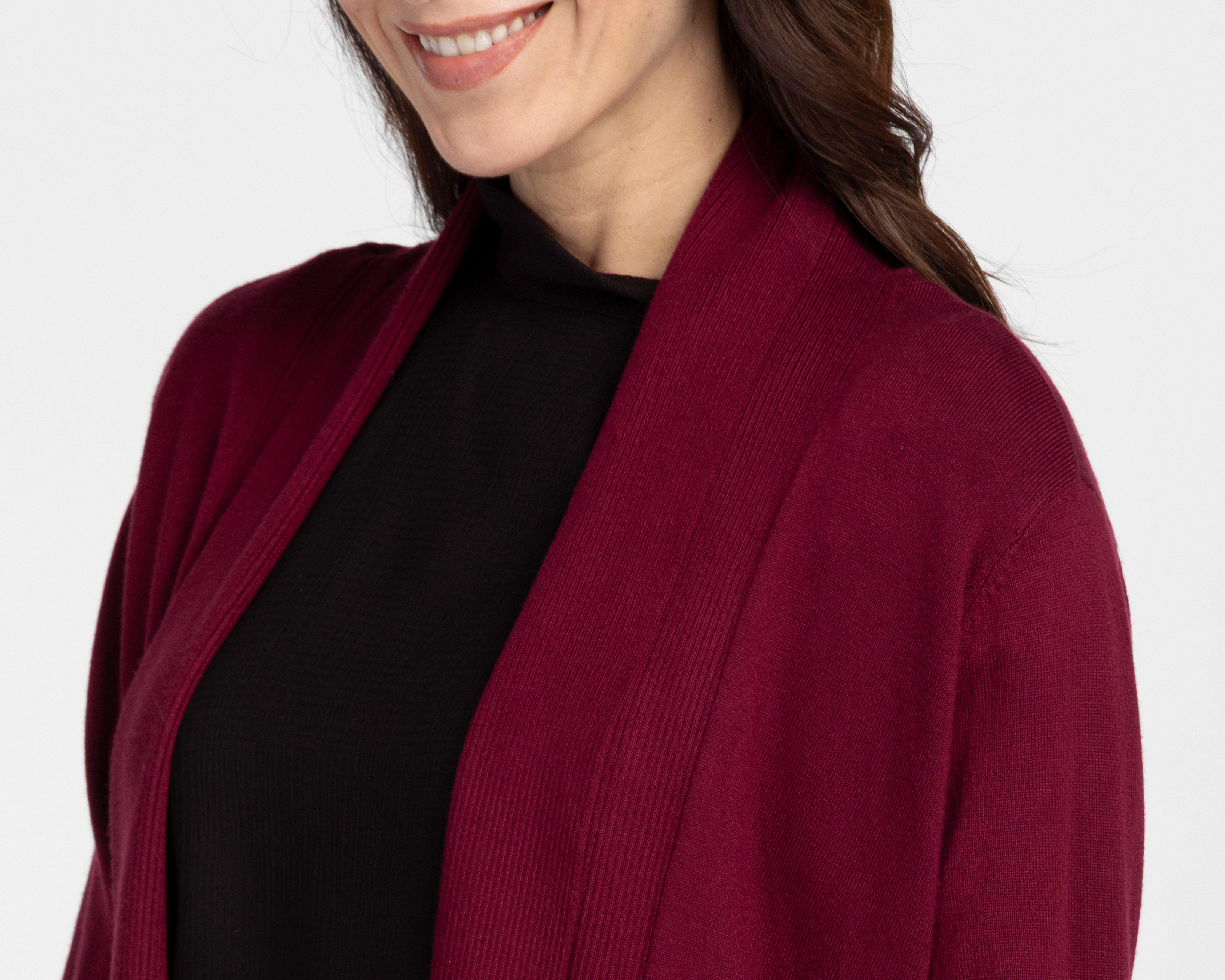 Foto 4 | Foto 4 | Cárdigan Tinto Lady Sun para Mujer