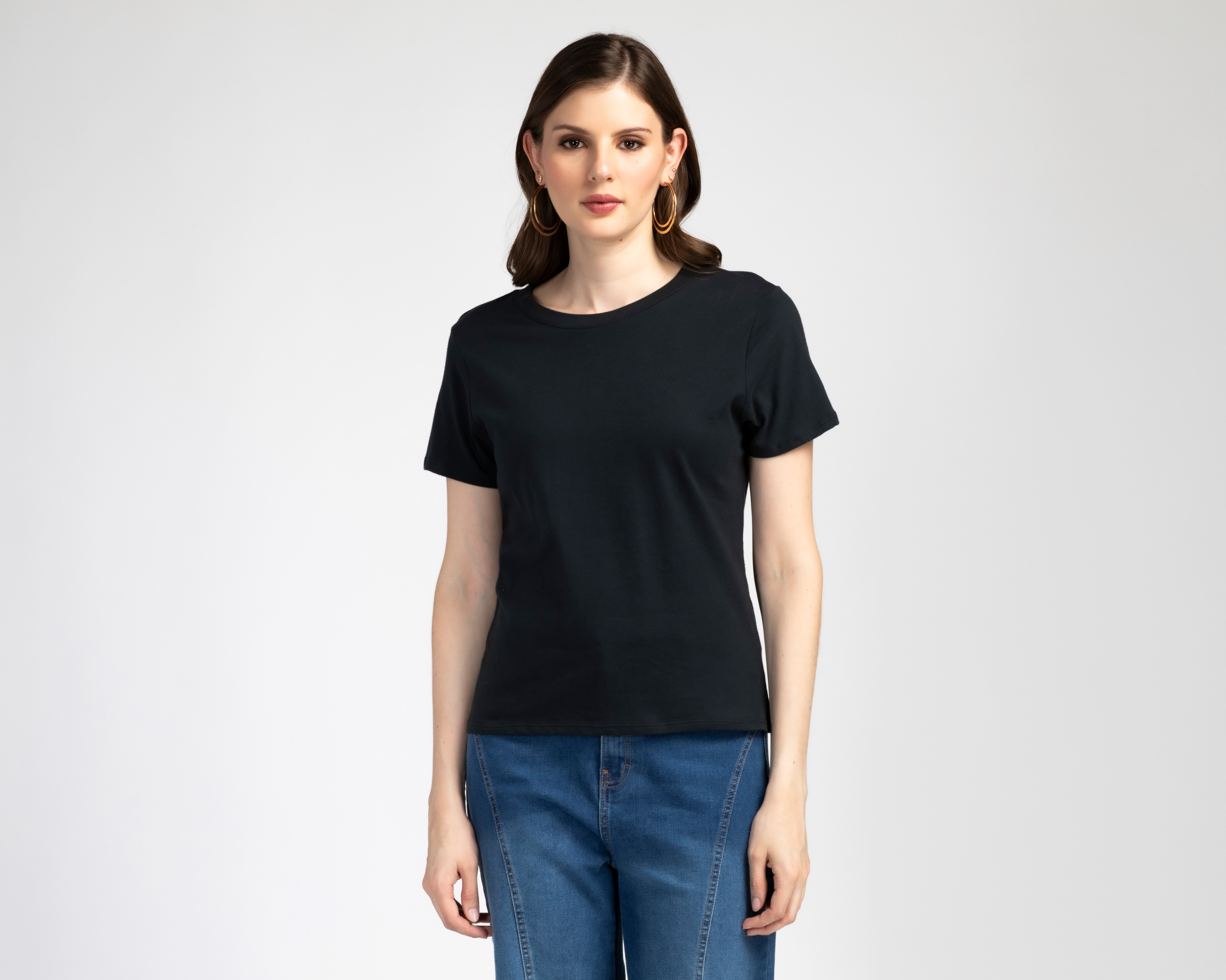 Playera Cuello Redondo Lucky Star para Mujer