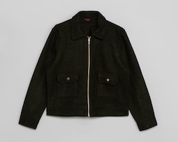 Chamarra Verde Sahara para Mujer