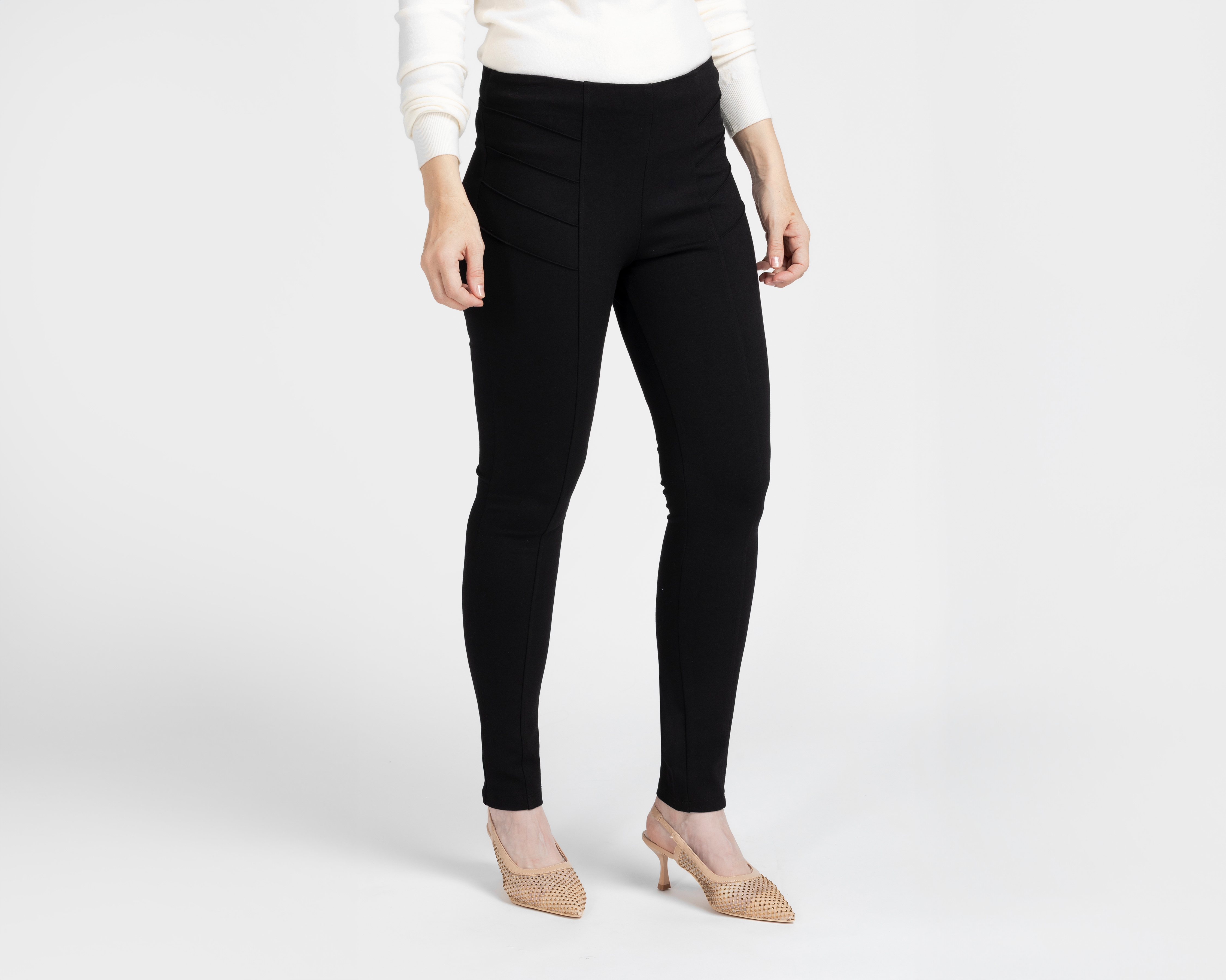 Foto 2 pulgar | Foto 1 | Leggings Sahara Negros