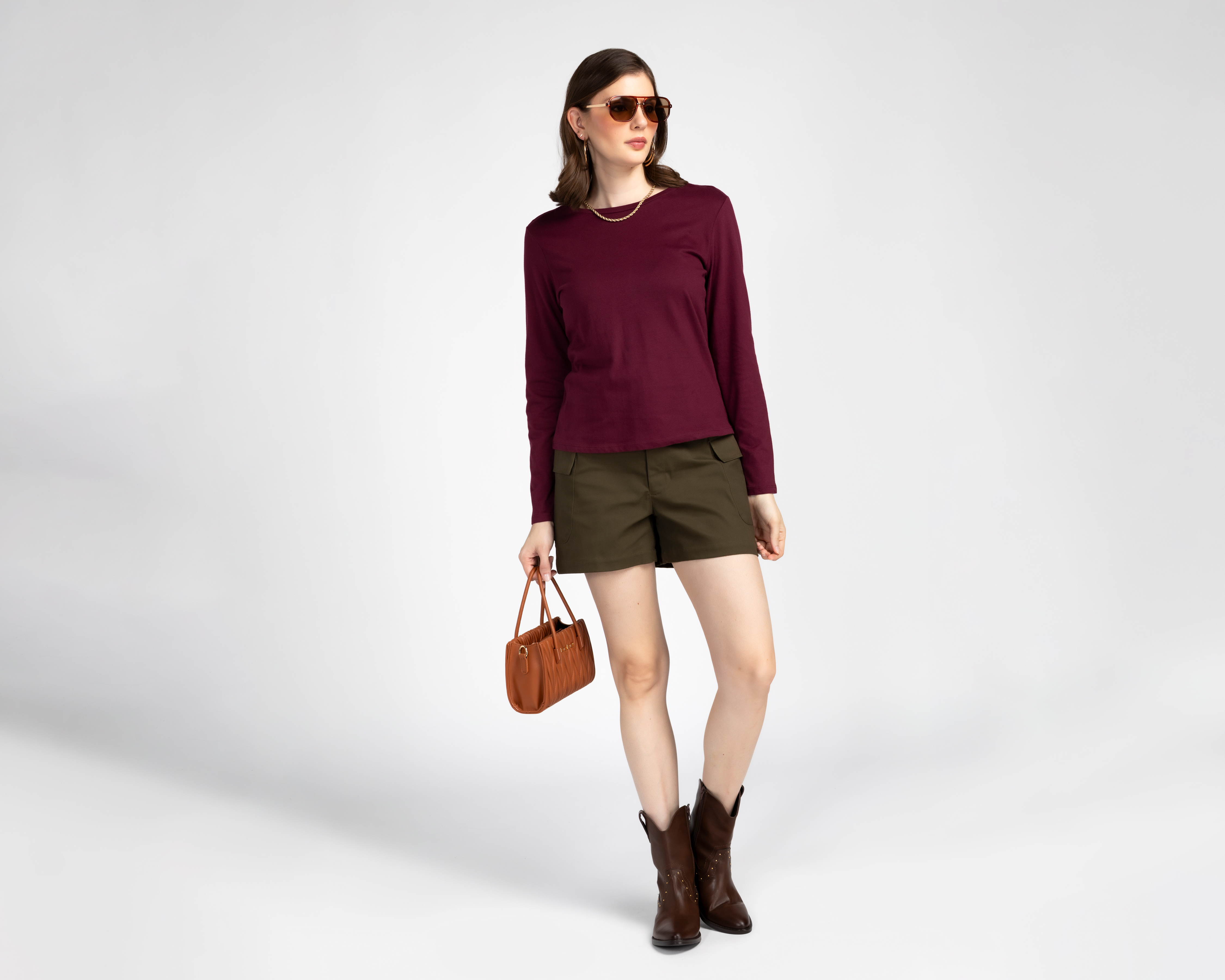 Foto 3 pulgar | Foto 2 | Playera Manga Larga Lucky Star para Mujer