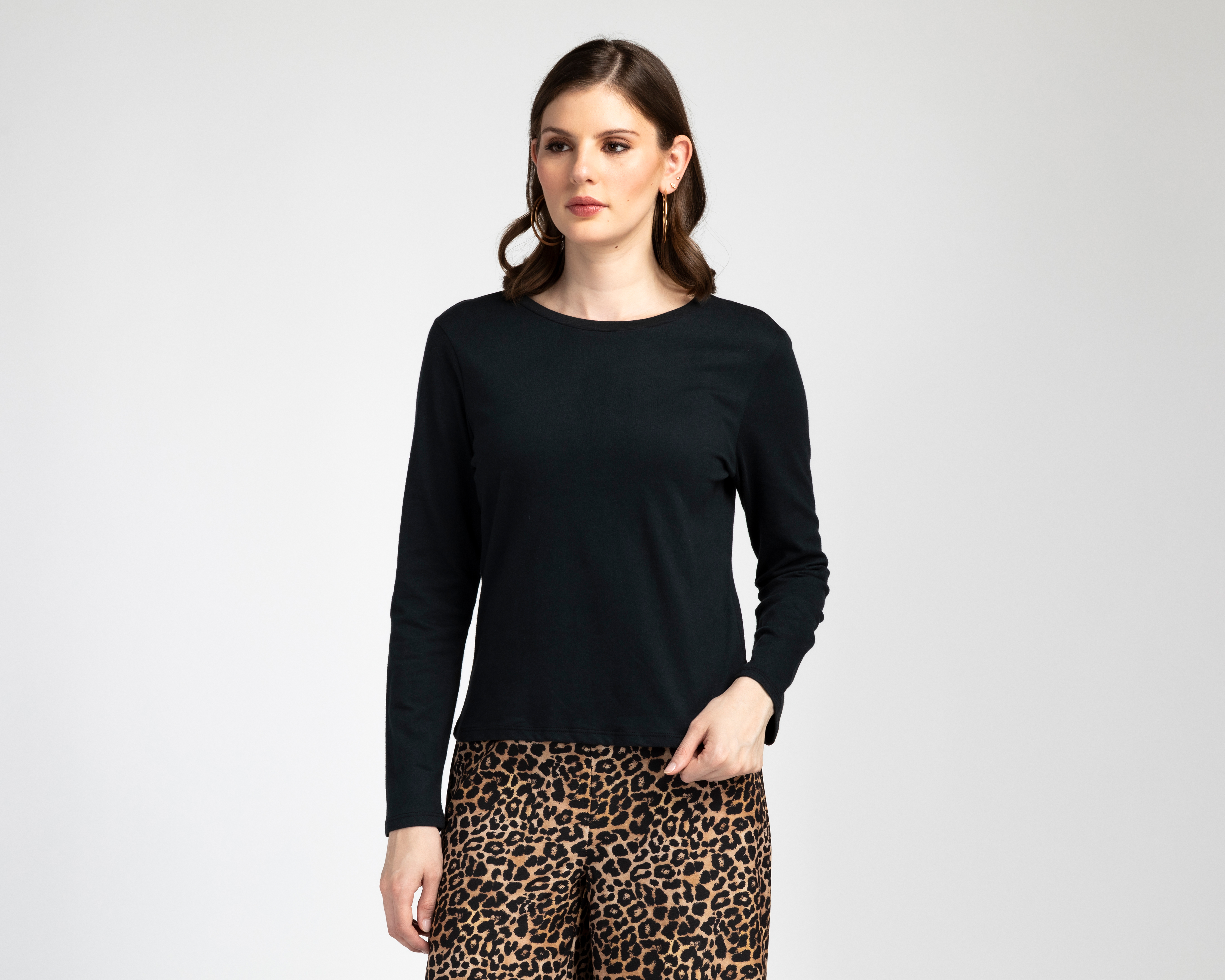 Foto 2 pulgar | Foto 1 | Playera Manga Larga Lucky Star para Mujer