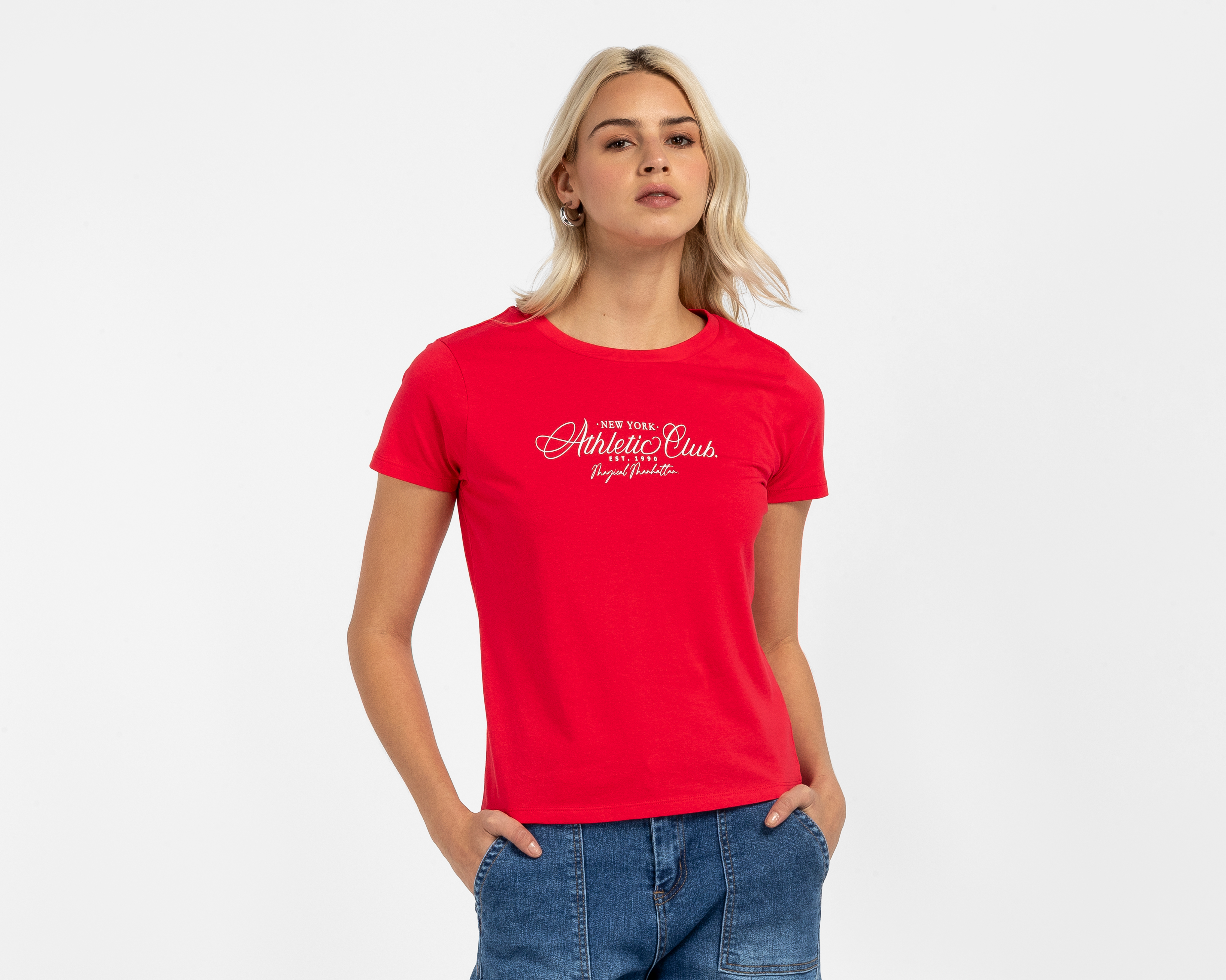 Foto 1 | Foto 1 | Playera Manga Corta Refill para Mujer