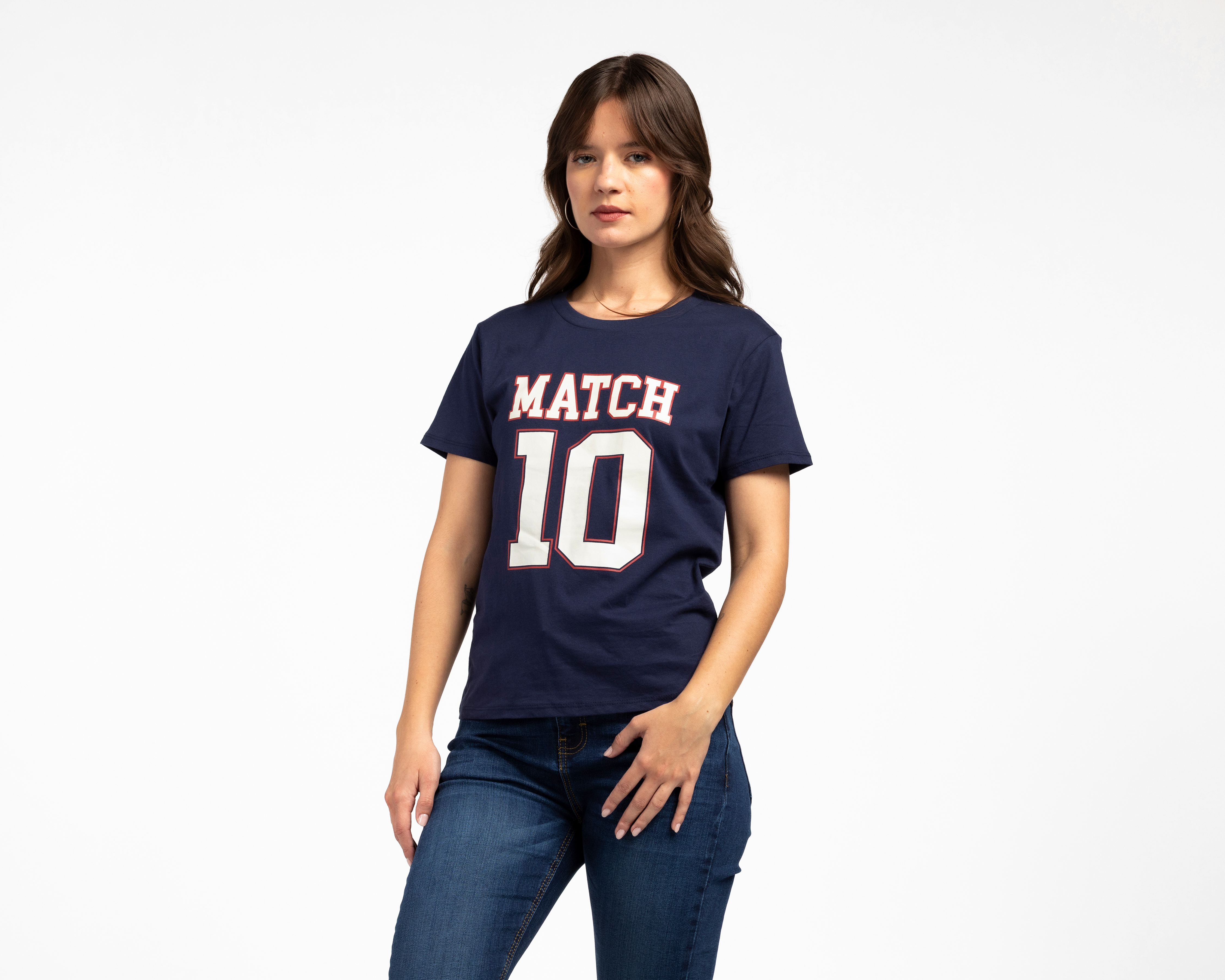 Playera Manga Corta Refill para Mujer