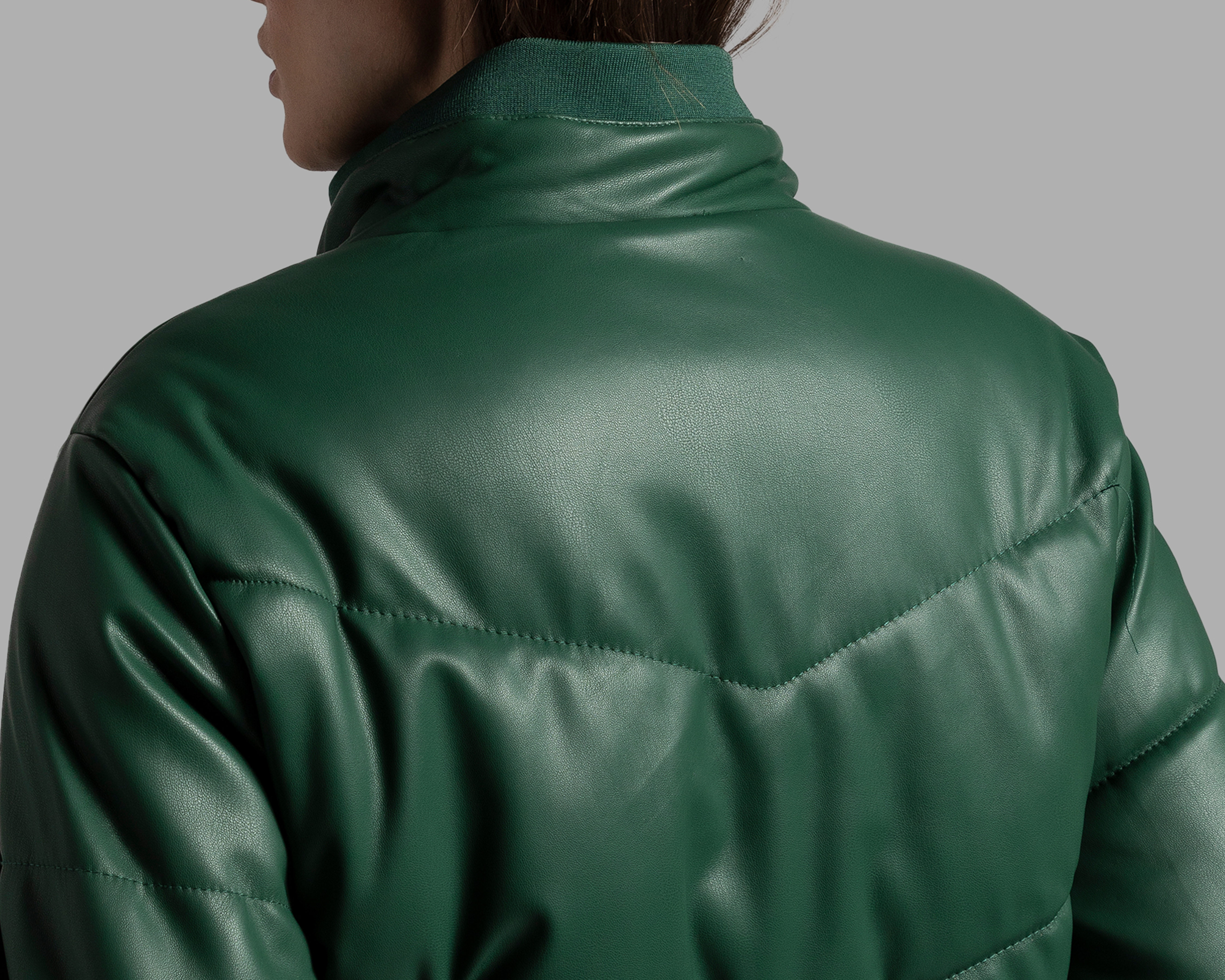 Foto 6 pulgar | Foto 5 | Chamarra Thinner Capitonada Verde