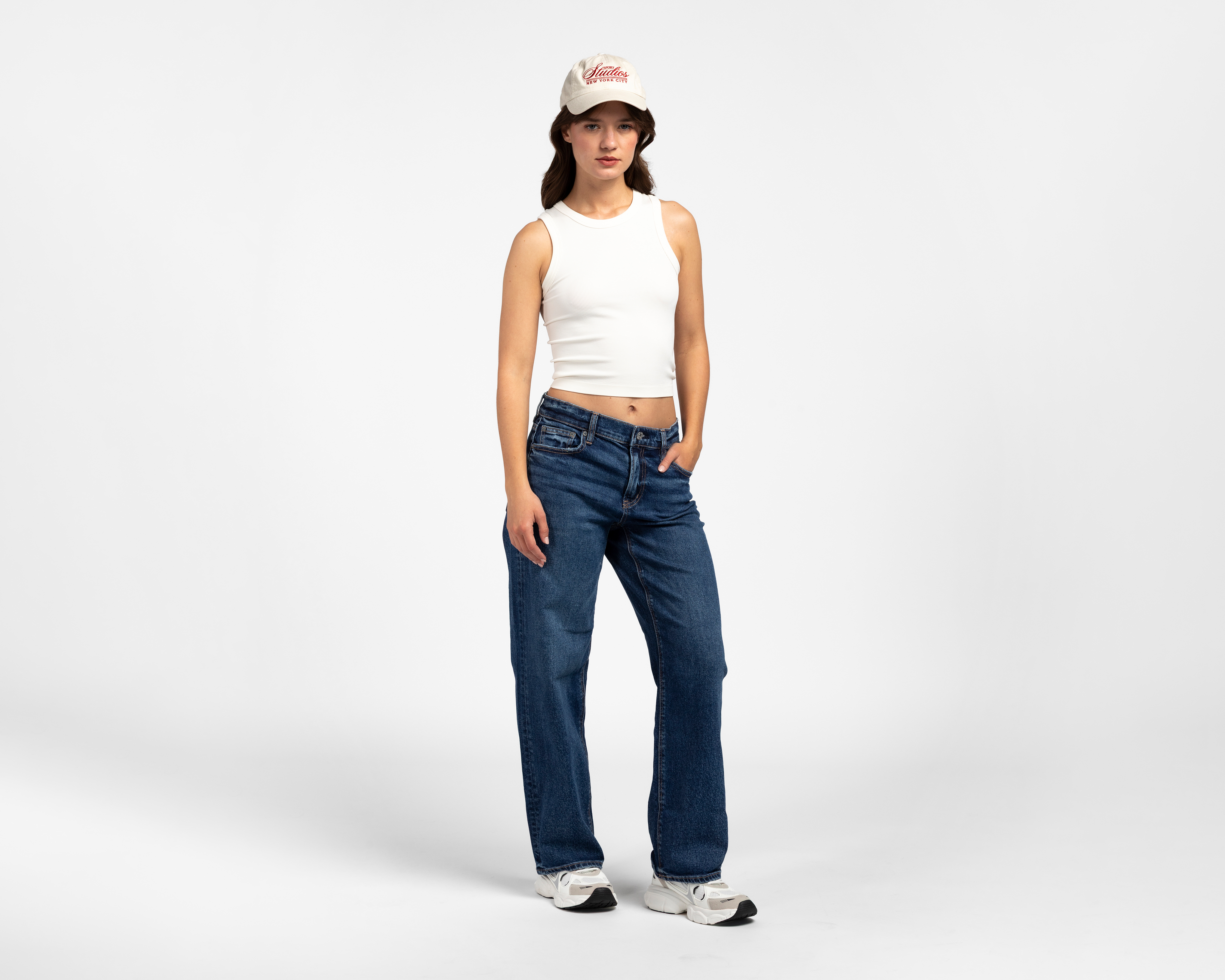 Foto 3 pulgar | Foto 2 | Jeans Stovepipe American Eagle para Mujer