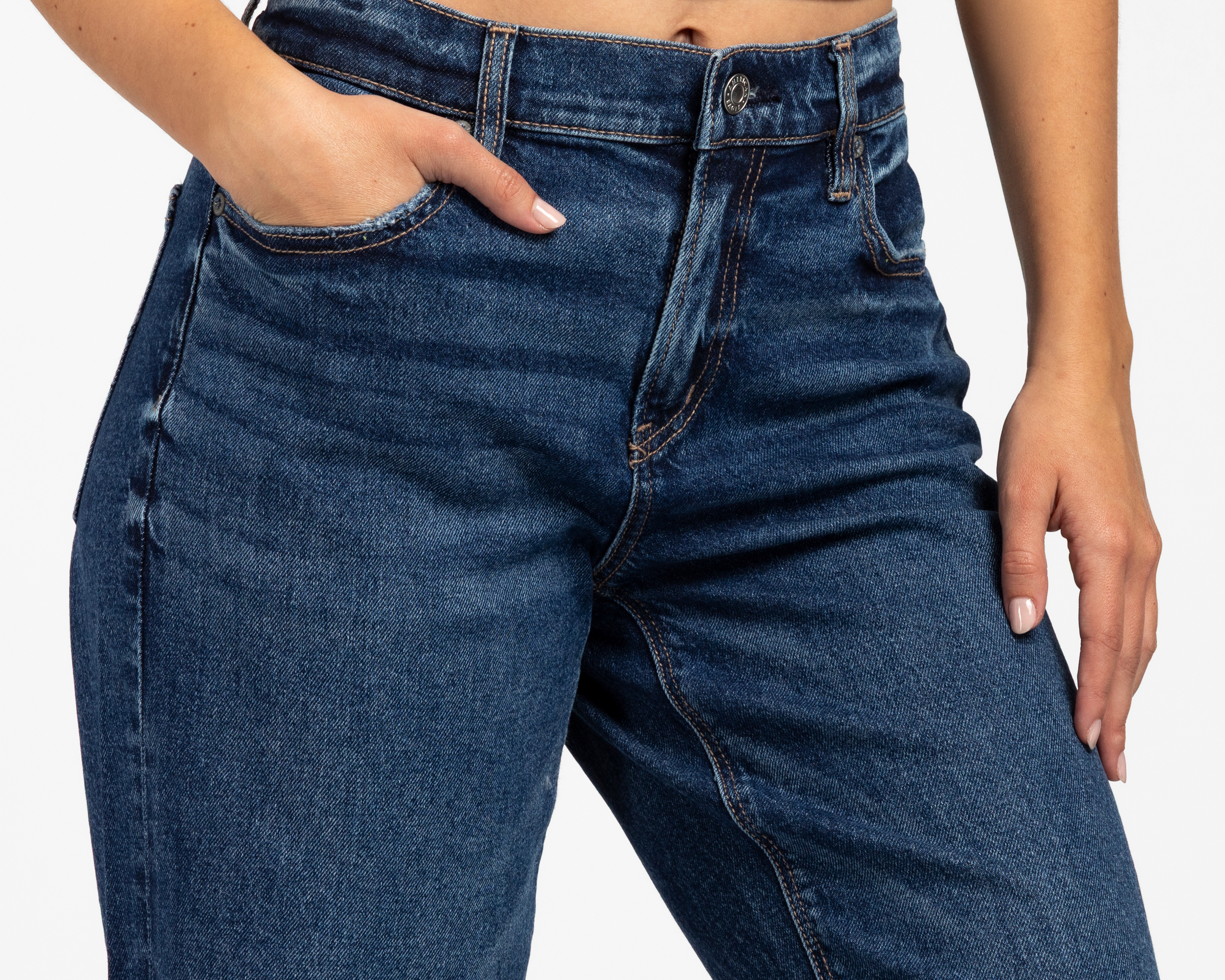 Foto 5 pulgar | Foto 4 | Jeans Stovepipe American Eagle para Mujer