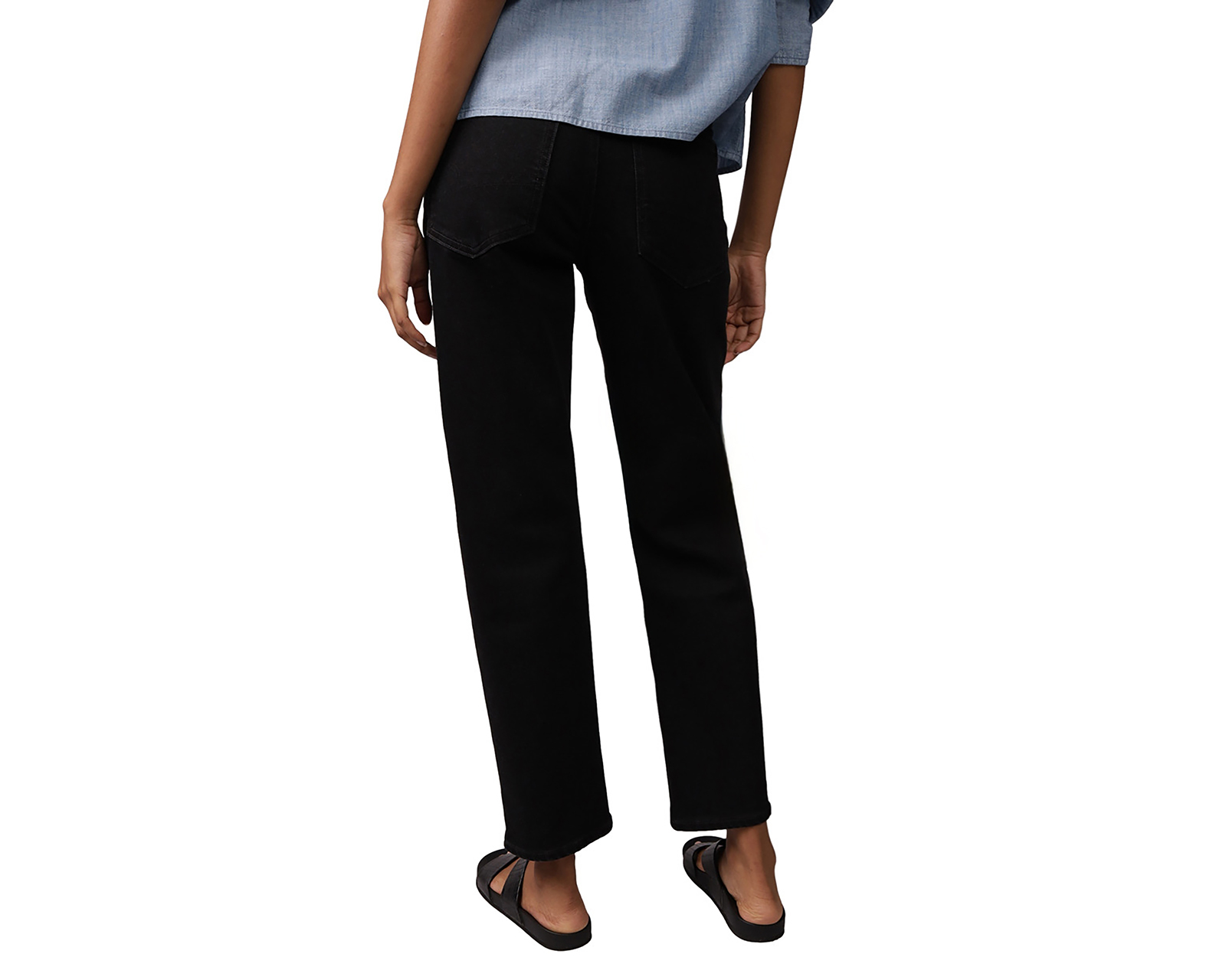 Foto 2 | Foto 2 | Jeans Straight American Eagle Outfitters para Mujer