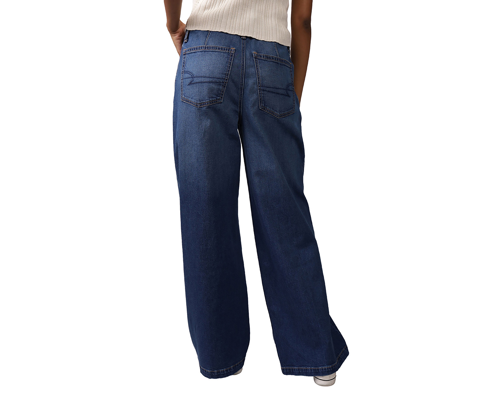 Foto 2 | Foto 2 | Jeans Wide Leg American Eagle Outfitters para Mujer