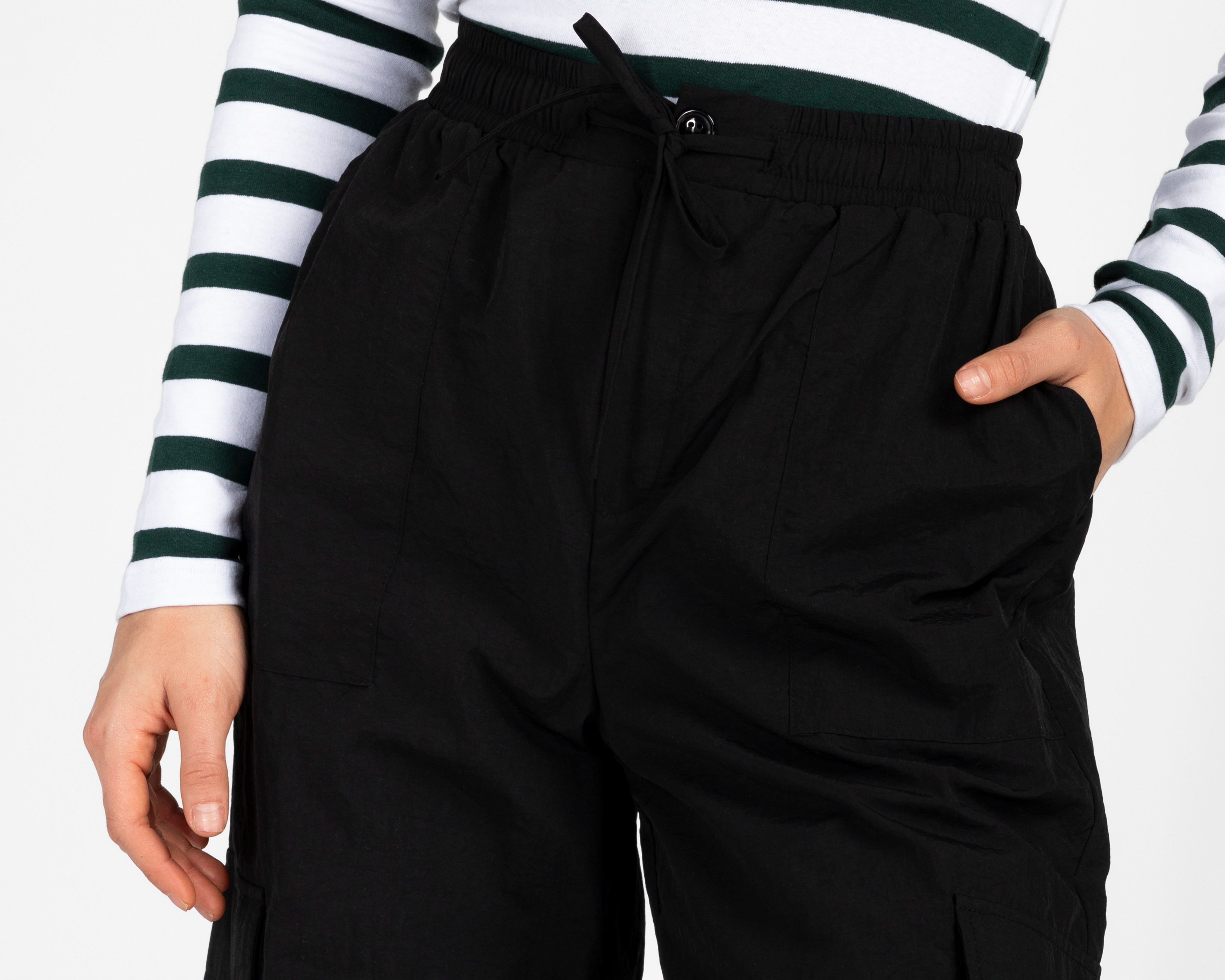 Foto 5 pulgar | Foto 4 | Pantalón Ancho Refill con Bolsas Cargo para Mujer