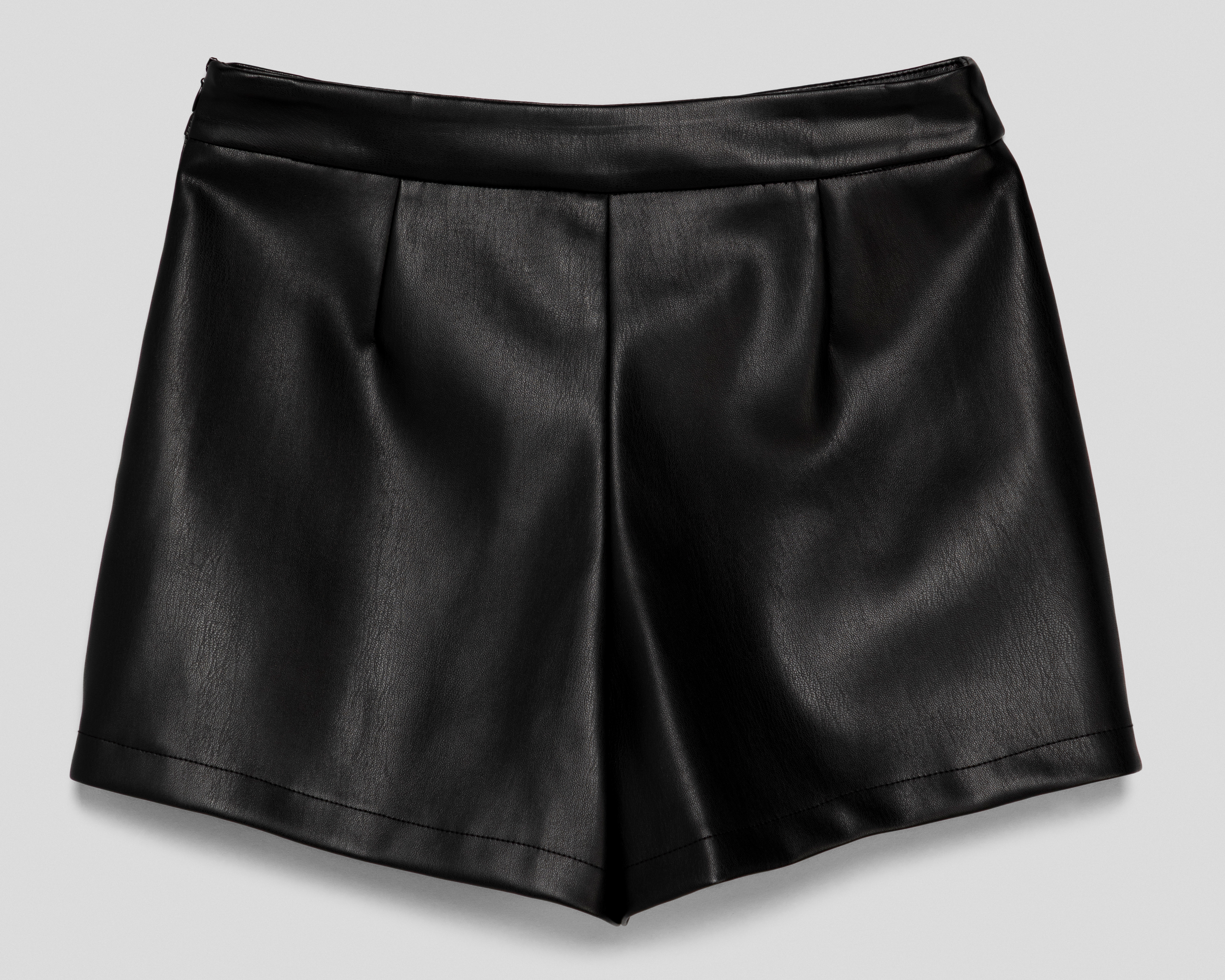 Foto 3 pulgar | Foto 2 | Short Falda Strona Negro para Mujer