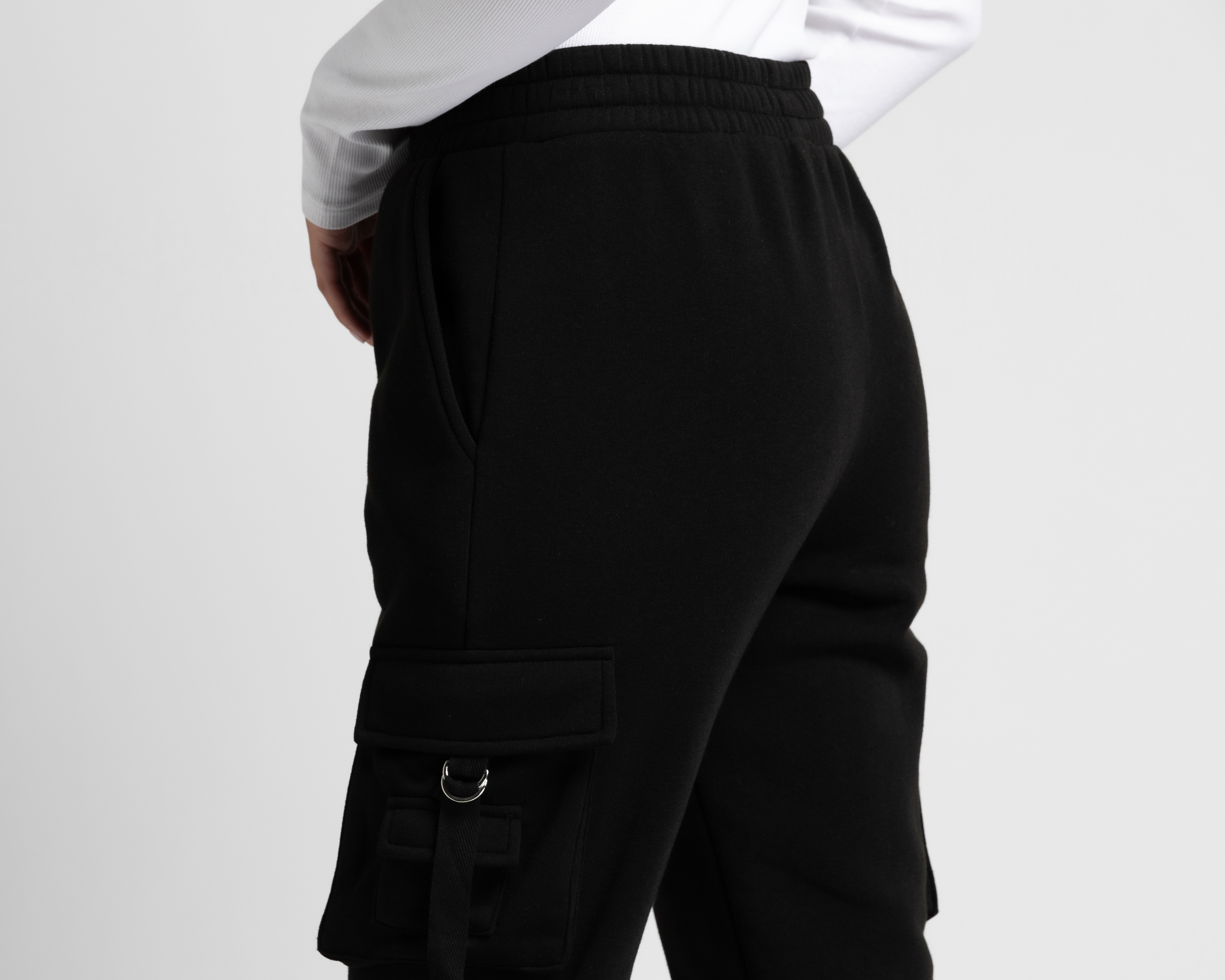 Foto 5 | Foto 5 | Pantalón Cargo Refill Negro para Mujer