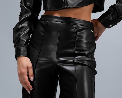 Foto 4 | Foto 4 | Pantalón Flare Jennifer Lopez Negro para Mujer