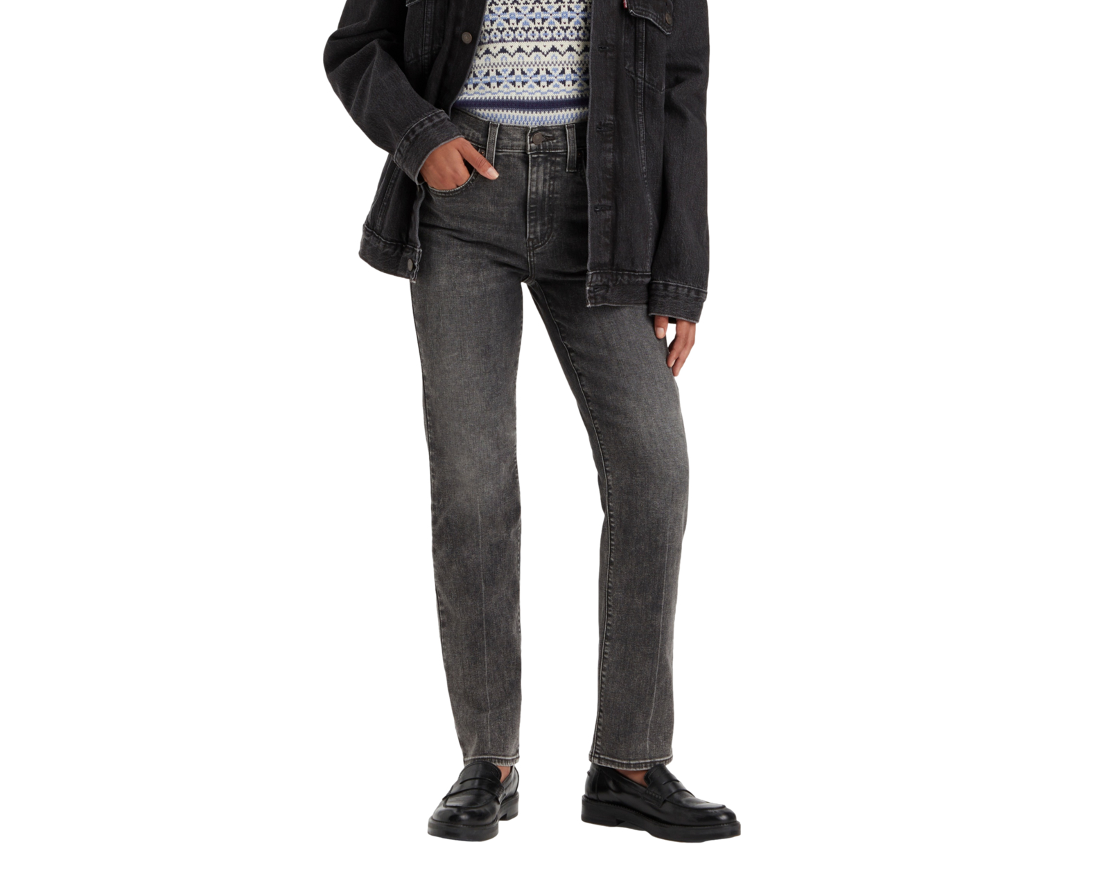 Foto 2 pulgar | Foto 1 | Jeans Levi's 724 High-Rise Straight para Mujer