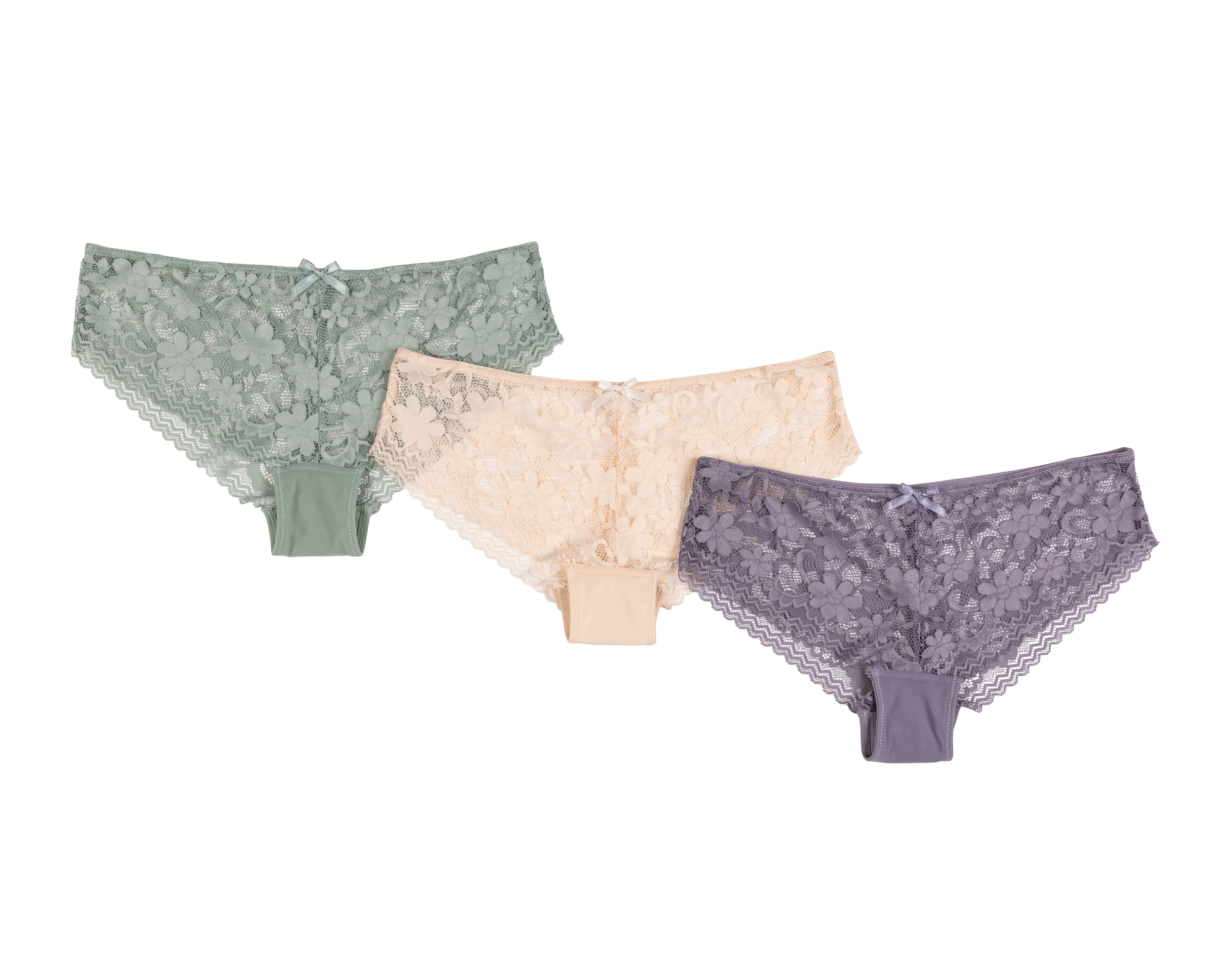 Foto 1 | Foto 1 | Bóxer de Encaje Eva Tu Estilo Íntimo para Mujer 3 Piezas