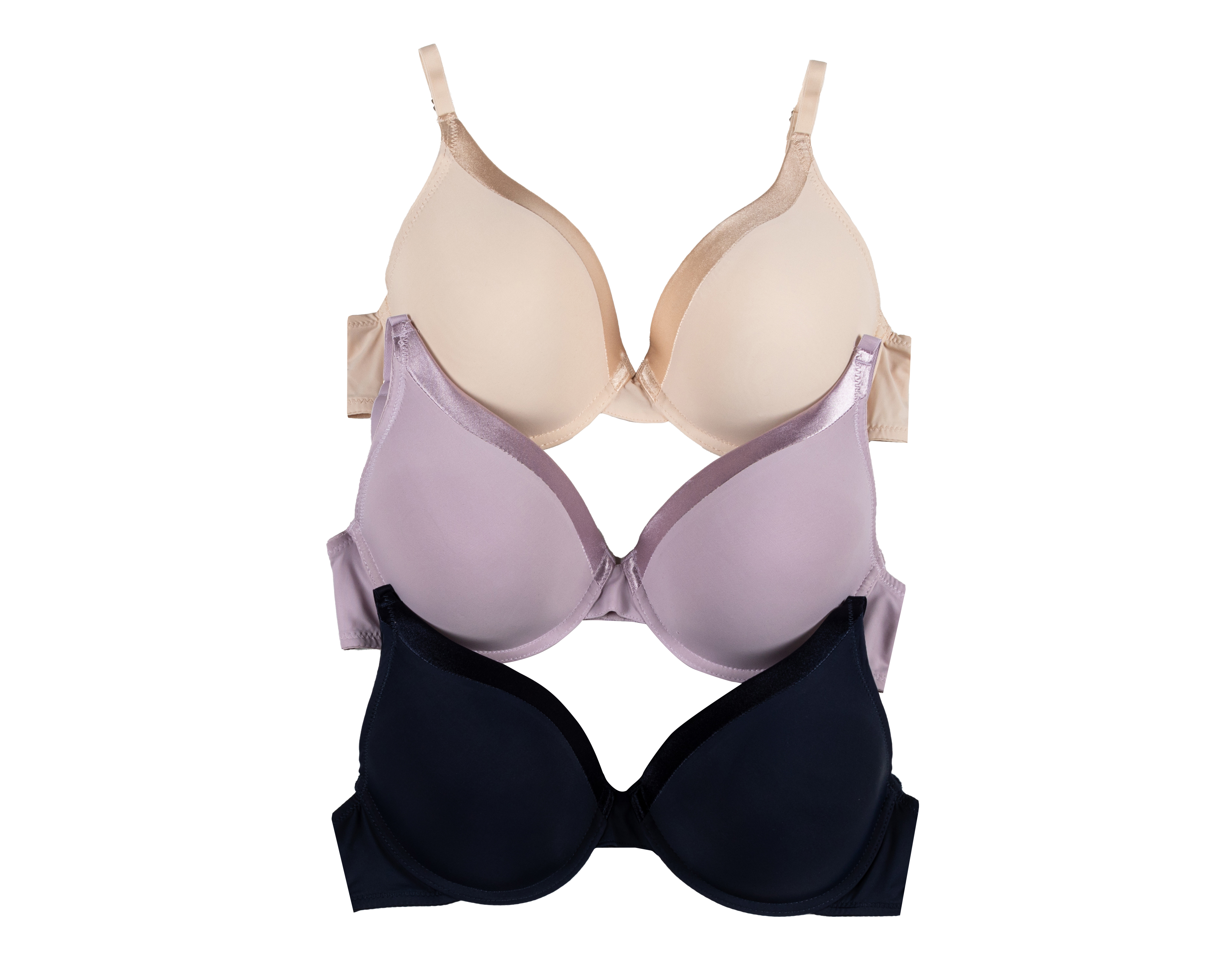 Foto 2 pulgar | Foto 1 | Brasier con Varilla Beauty Secret Copa Completa 3 Pack