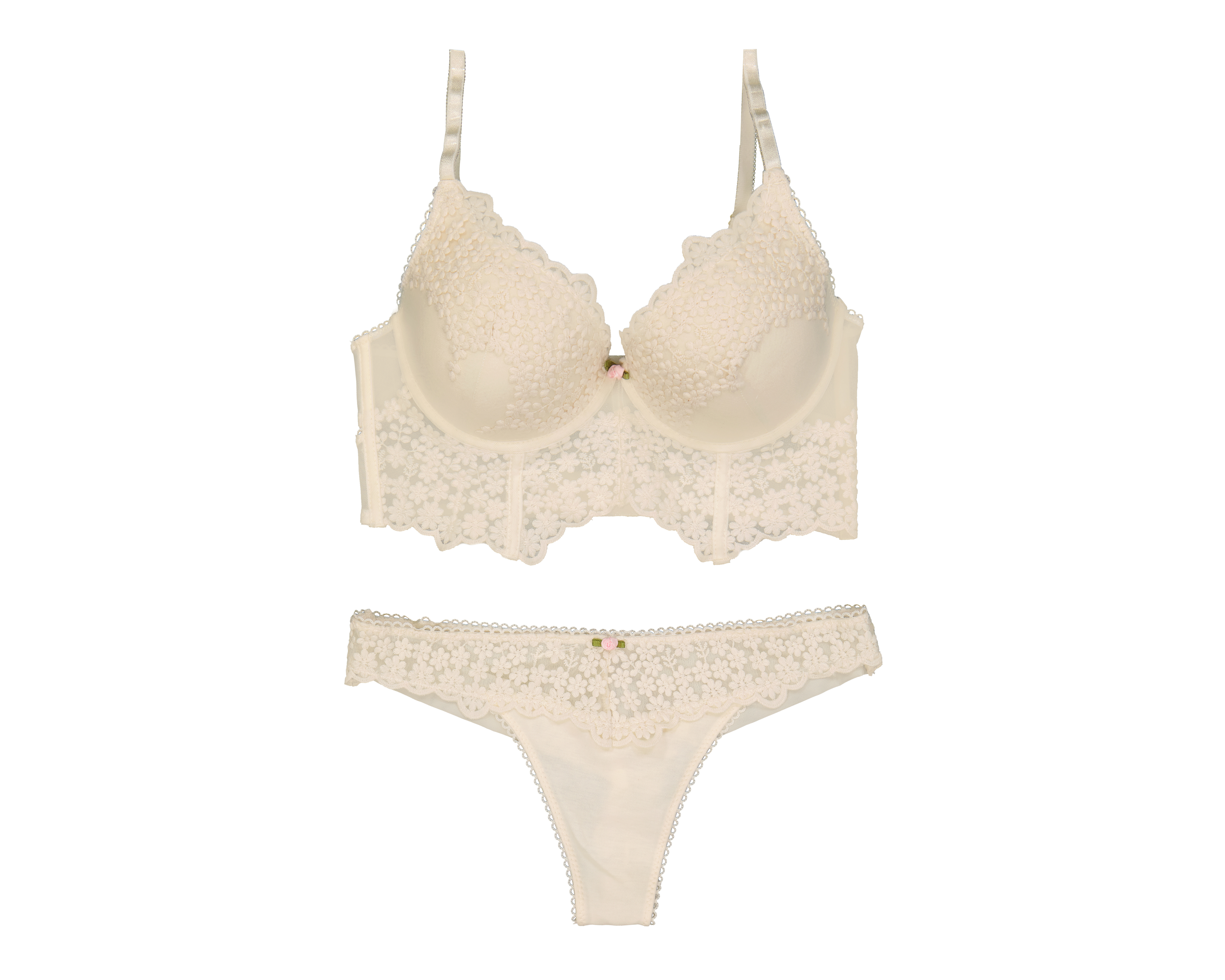 Foto 1 | Foto 1 | Coordinado de Encaje Media Copa Eva tu Estilo Íntimo
