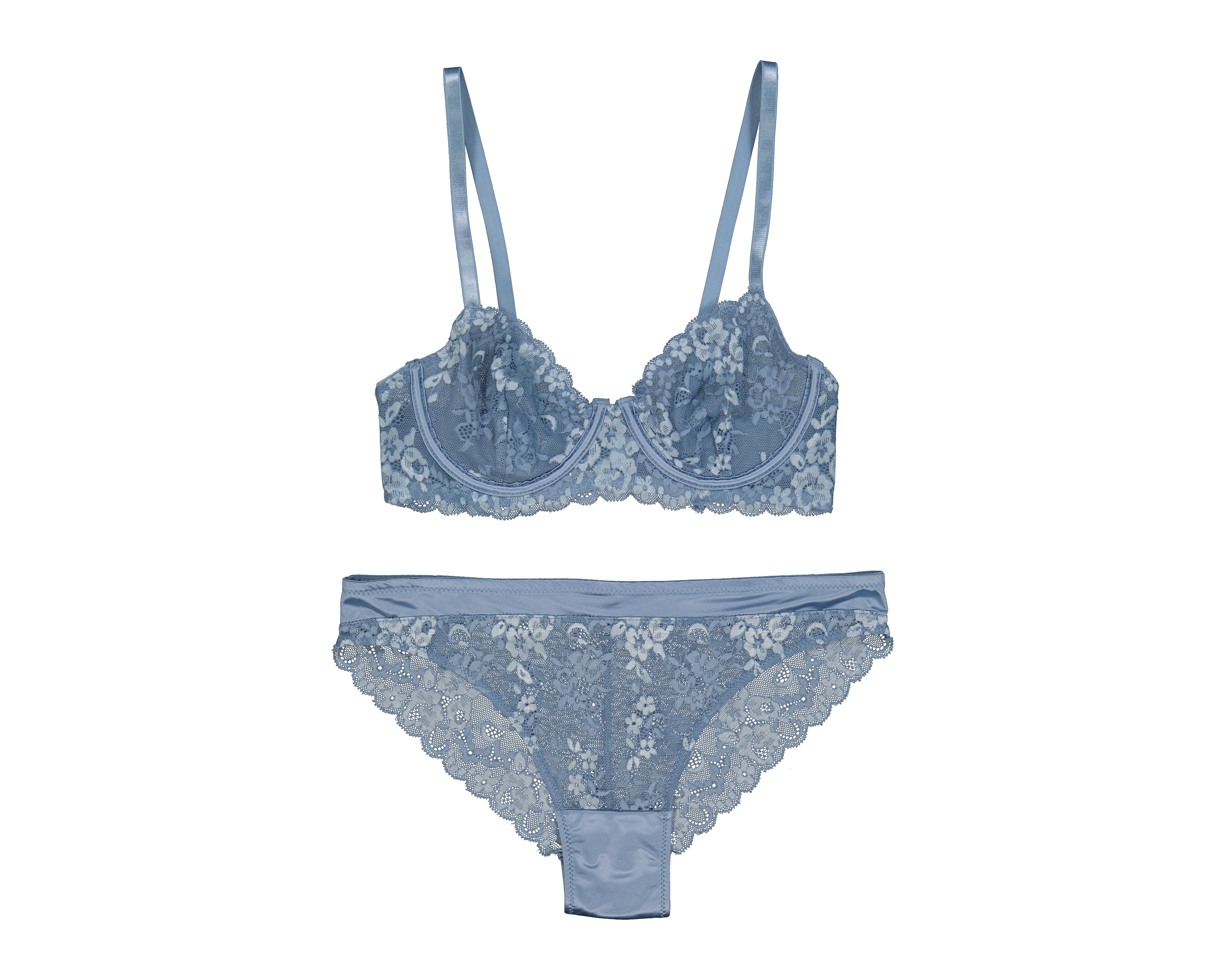 Coordinado de Encaje Copa Completa Eva tu Estilo Íntimo