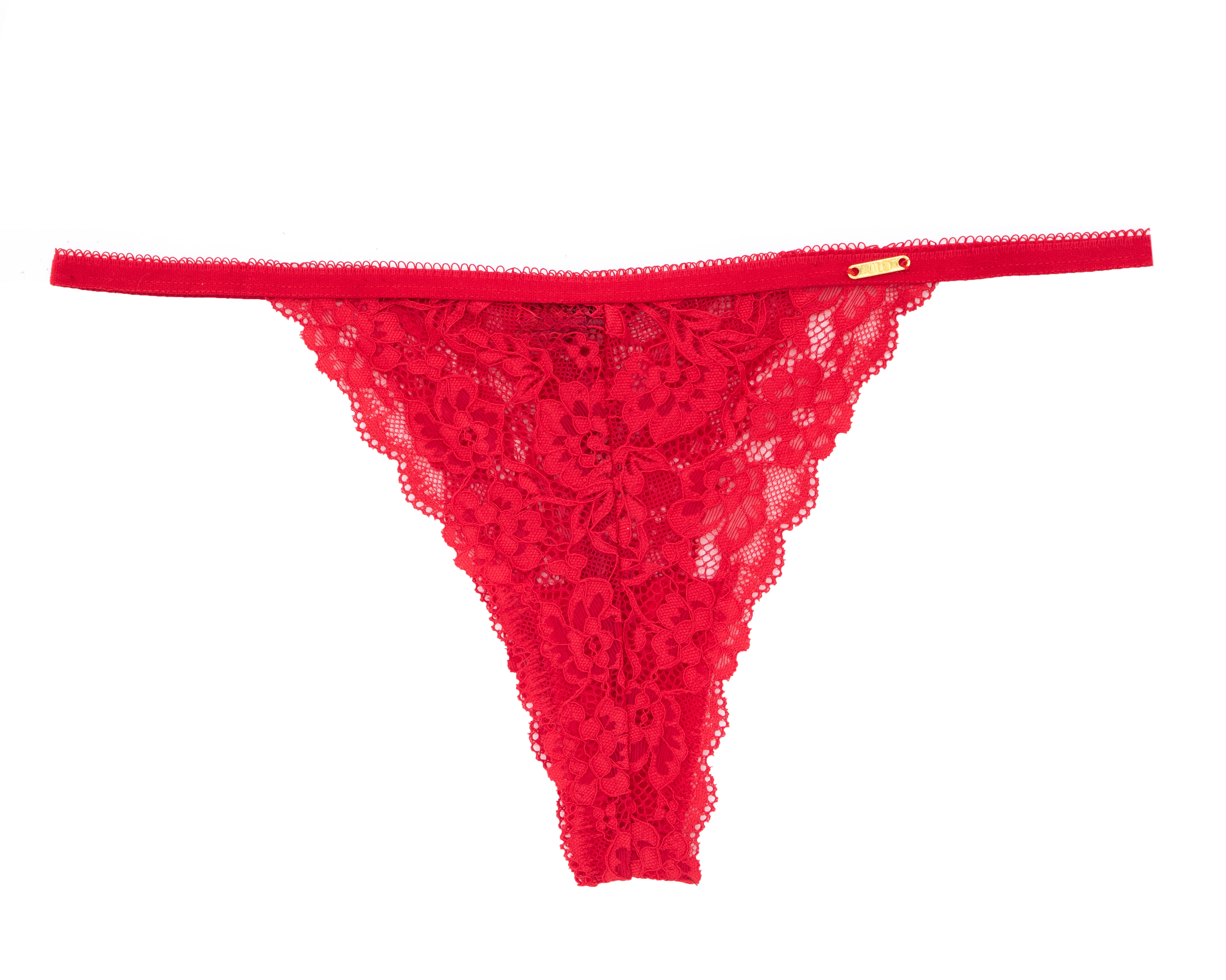 Foto 4 | Foto 4 | Coordinado de Encaje Copa Completa Rojo Jennifer Lopez