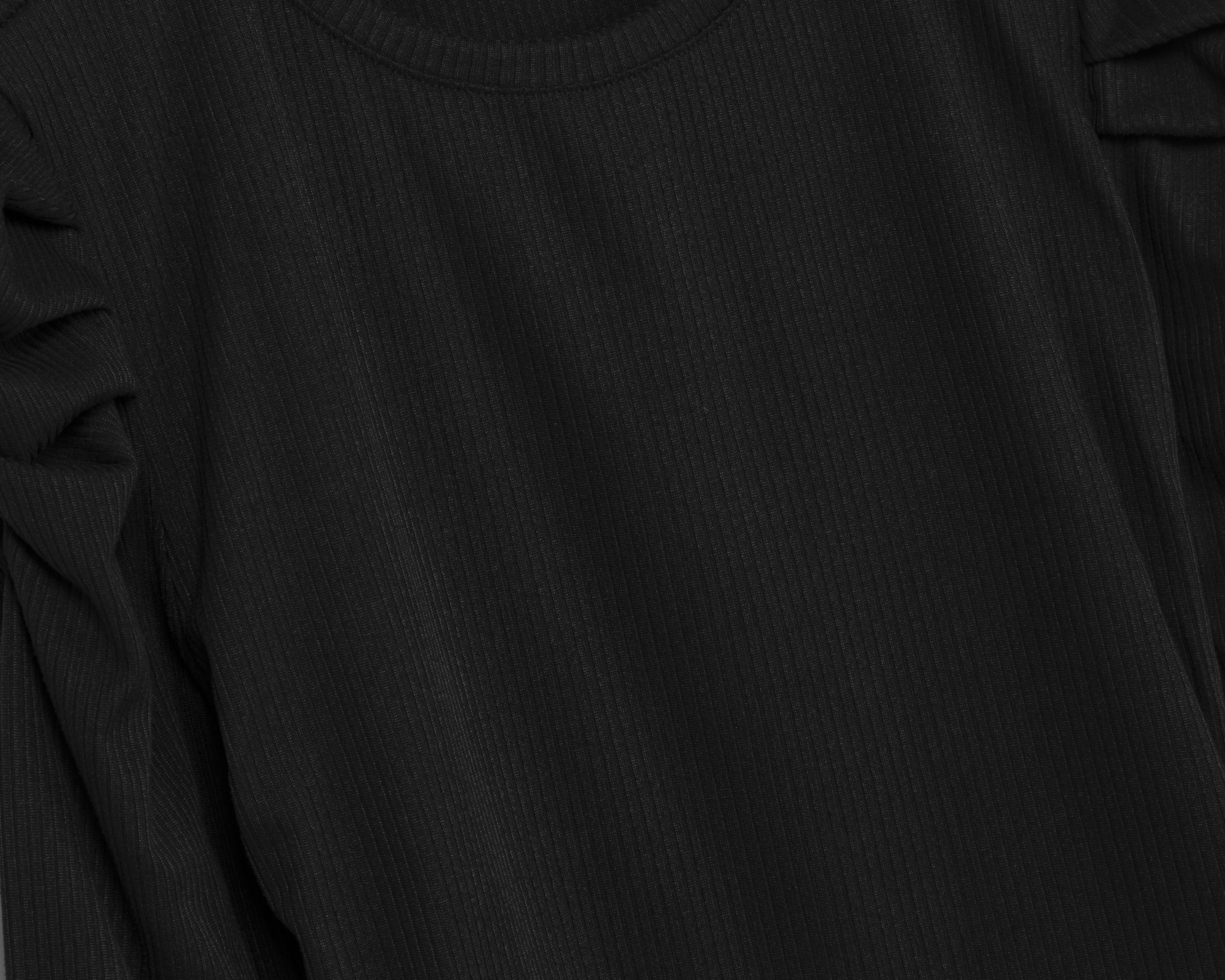 Foto 4 pulgar | Foto 3 | Blusa Sahara Manga 3/4 Negra