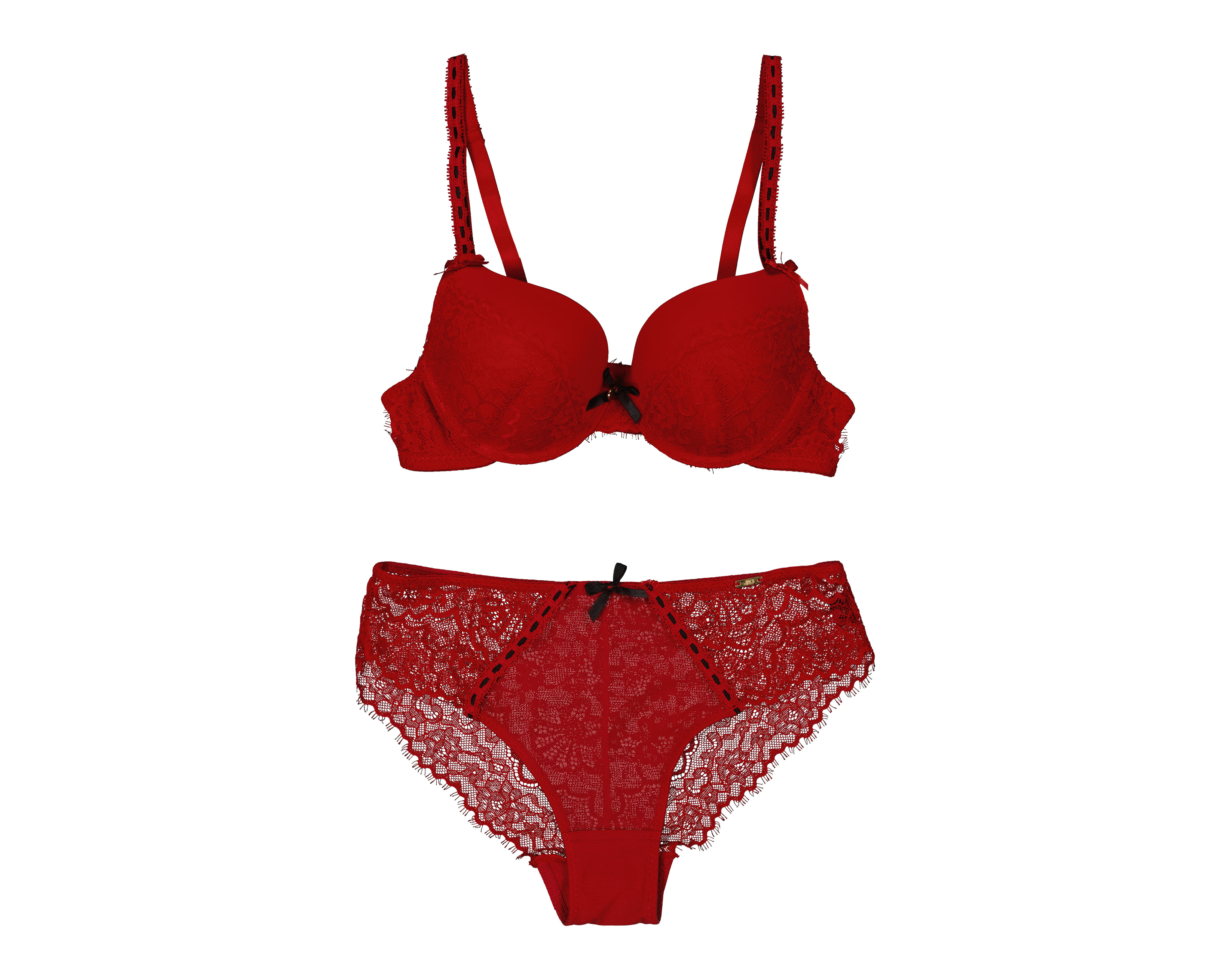 Foto 2 pulgar | Foto 1 | Coordinado de Encaje Media Copa Jennifer Lopez