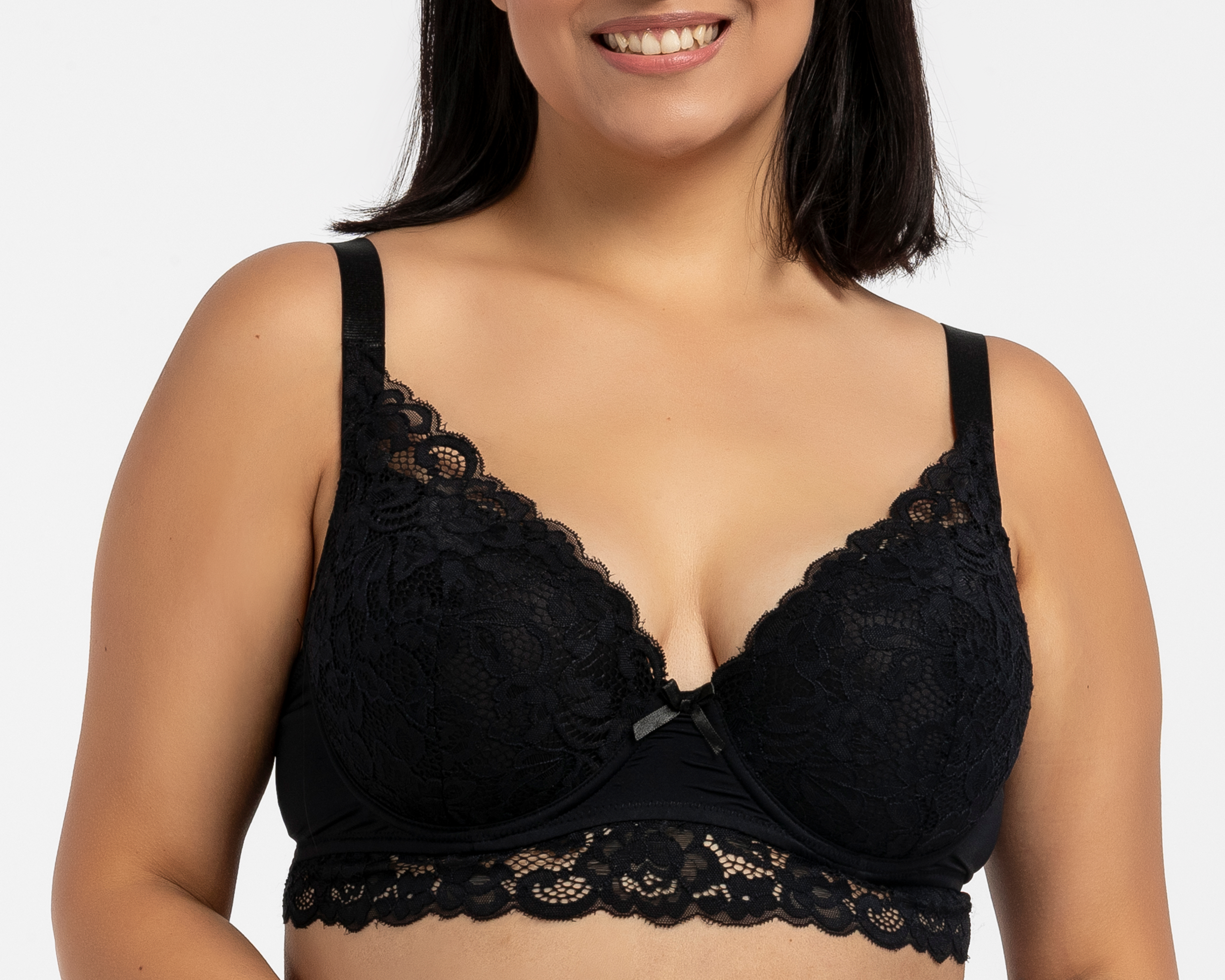 Foto 5 pulgar | Foto 4 | Brasier Copa Completa con Encaje Eva tu Estilo Íntimo 2 Piezas