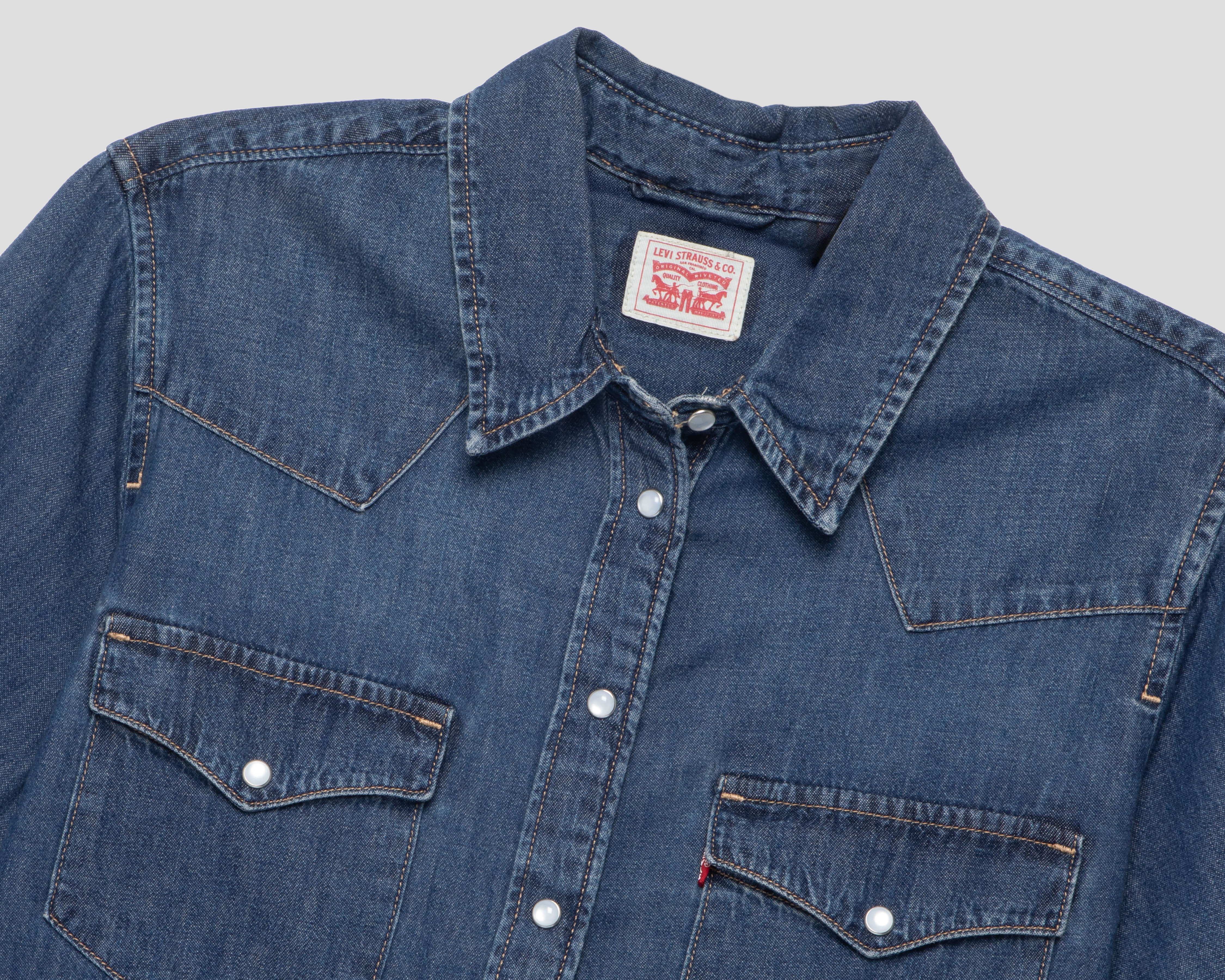 Foto 4 pulgar | Foto 3 | Blusa Manga Larga Levi's para Mujer