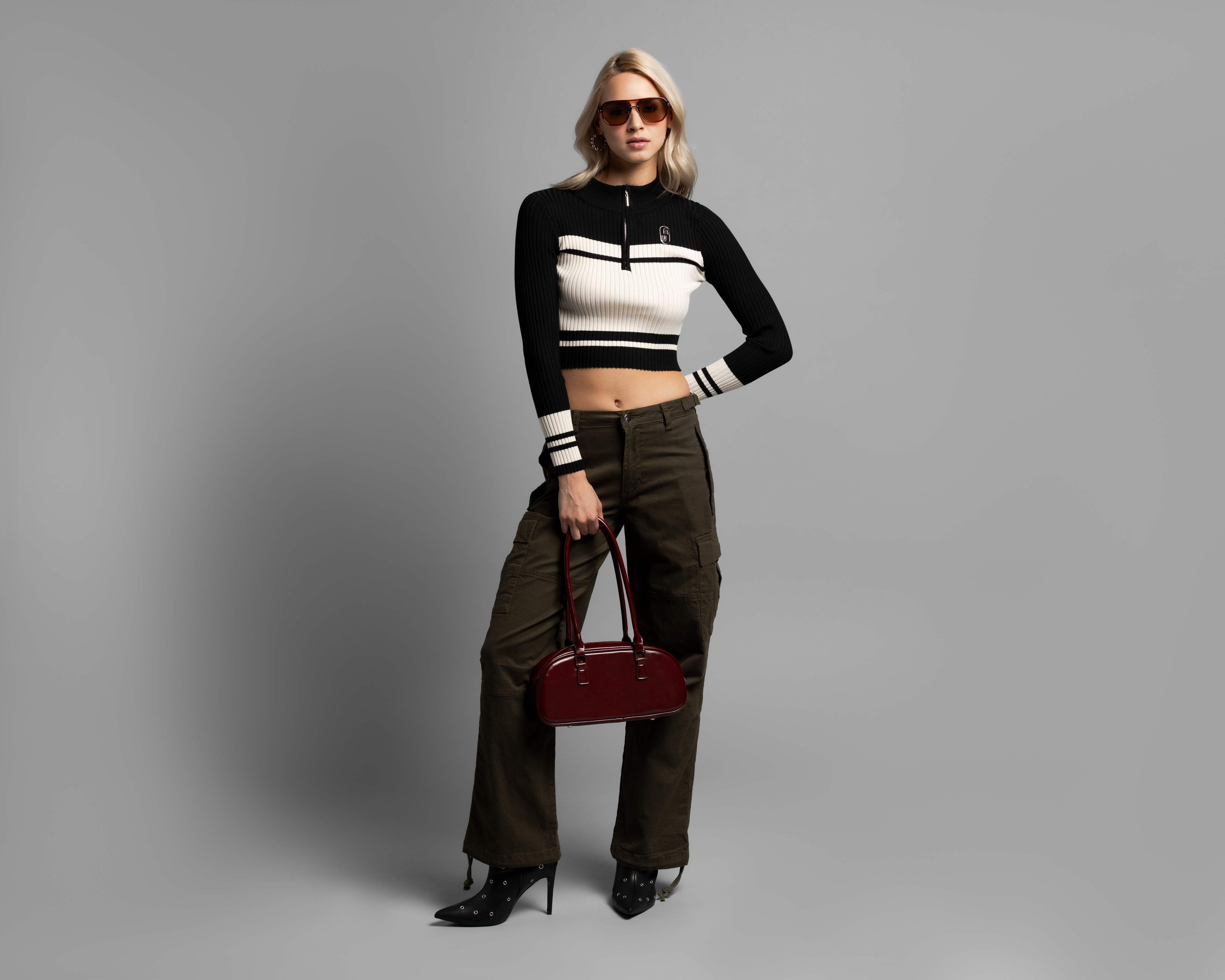 Foto 3 pulgar | Foto 2 | Playera Manga Larga Strona para Mujer