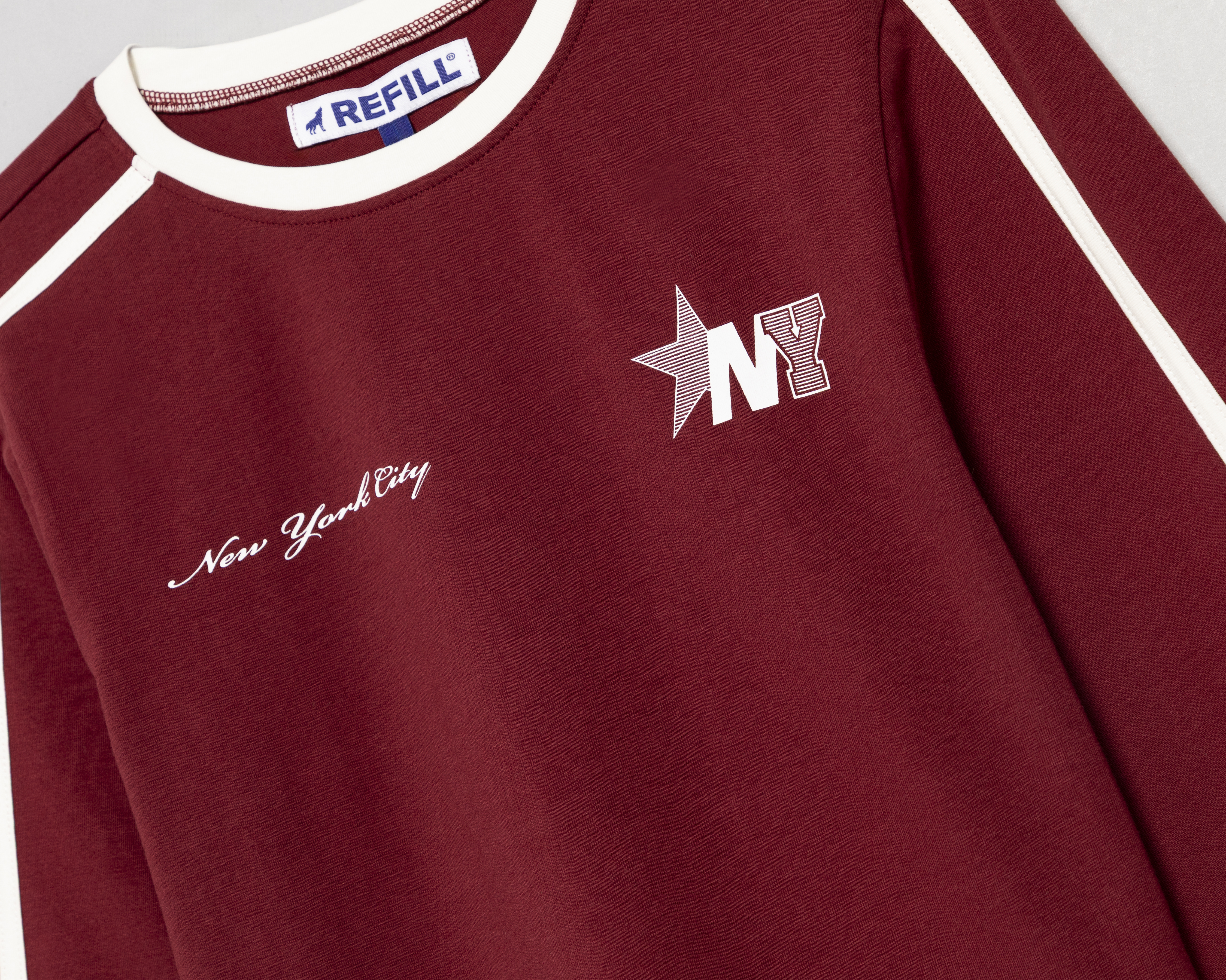 Foto 3 | Foto 3 | Playera Manga Larga Refill para Mujer