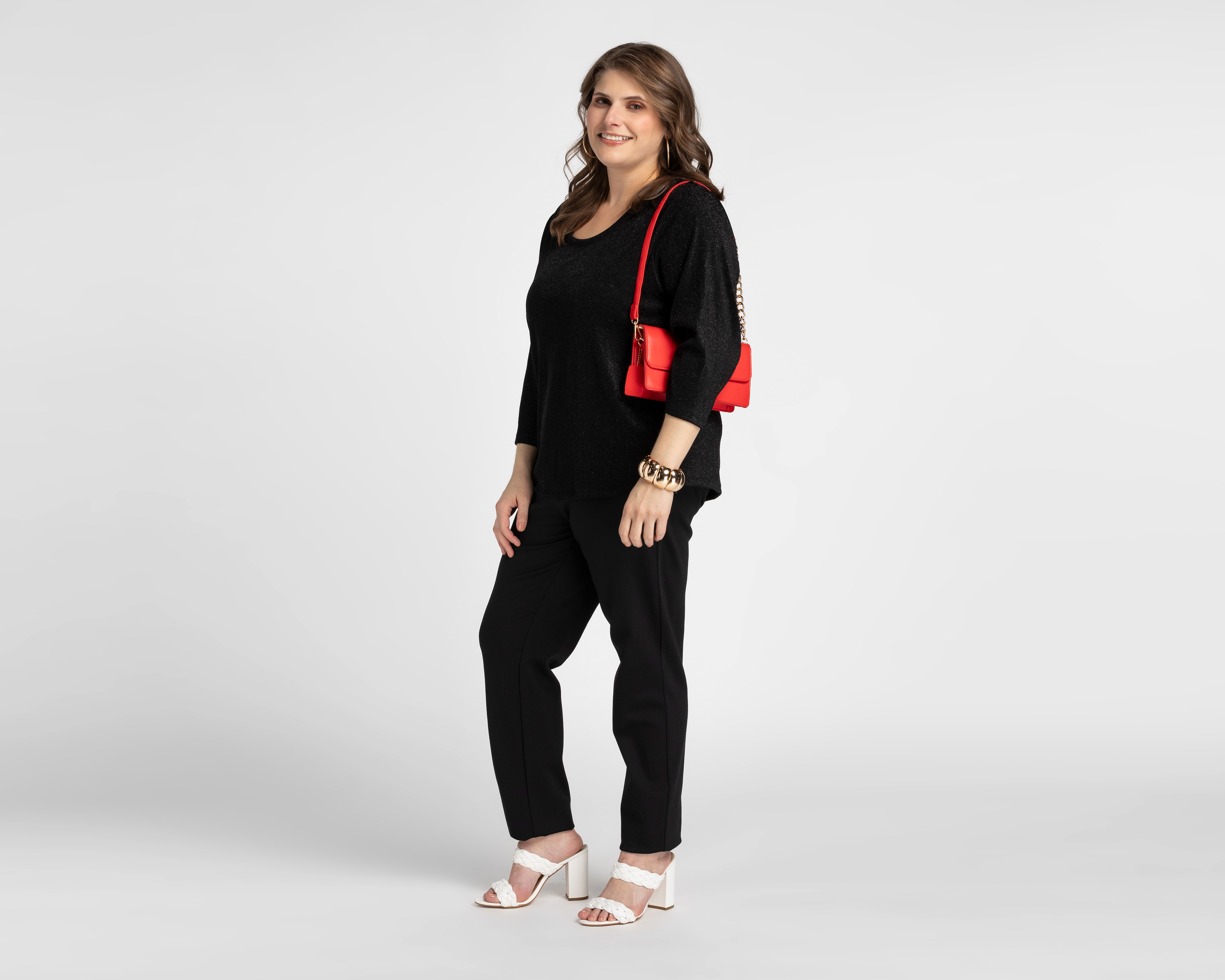 Foto 6 pulgar | Foto 5 | Blusa Sahara con Hilo Metálico para Mujer