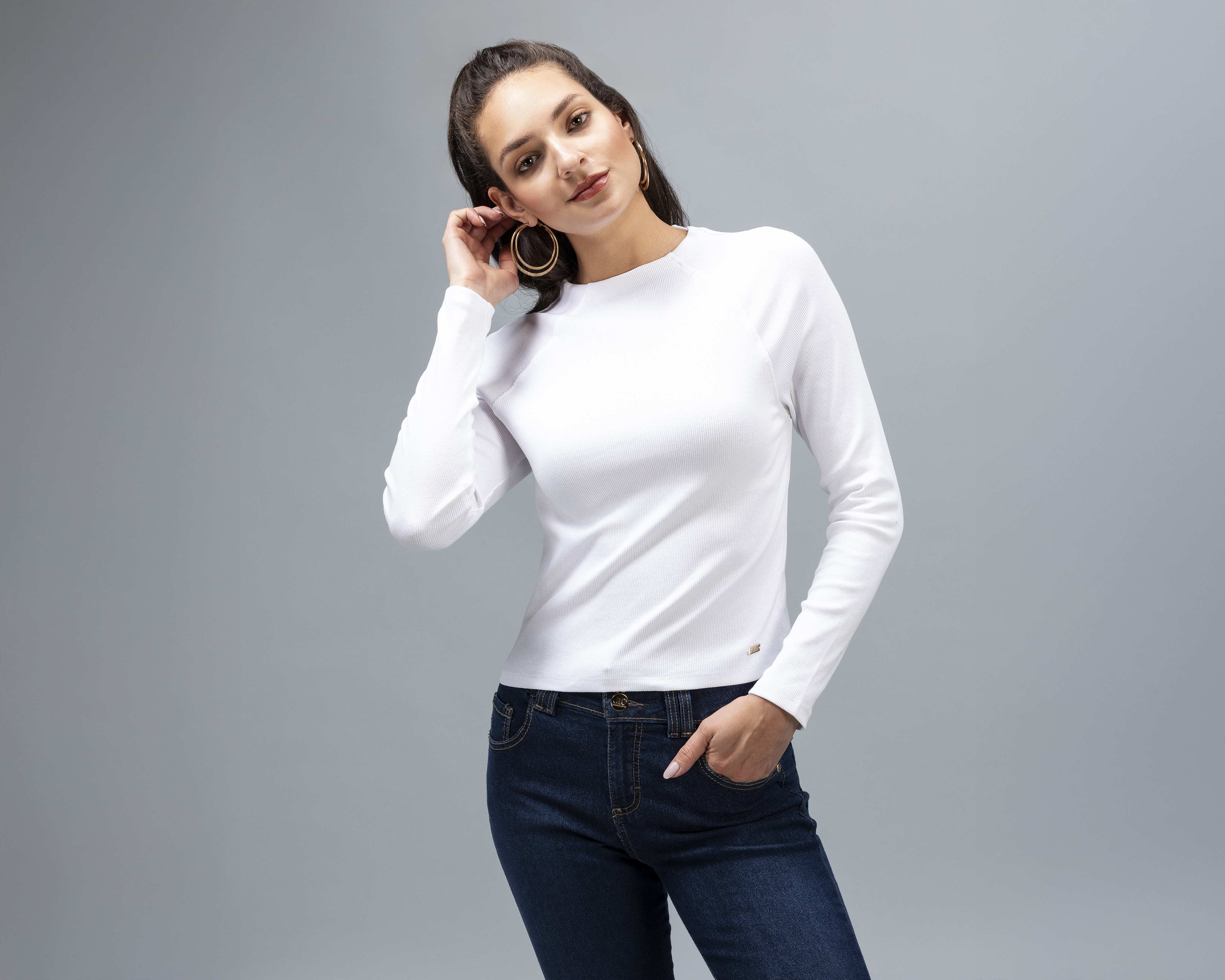 Foto 2 | Foto 2 | Playera Manga Larga Jennifer Lopez para Mujer