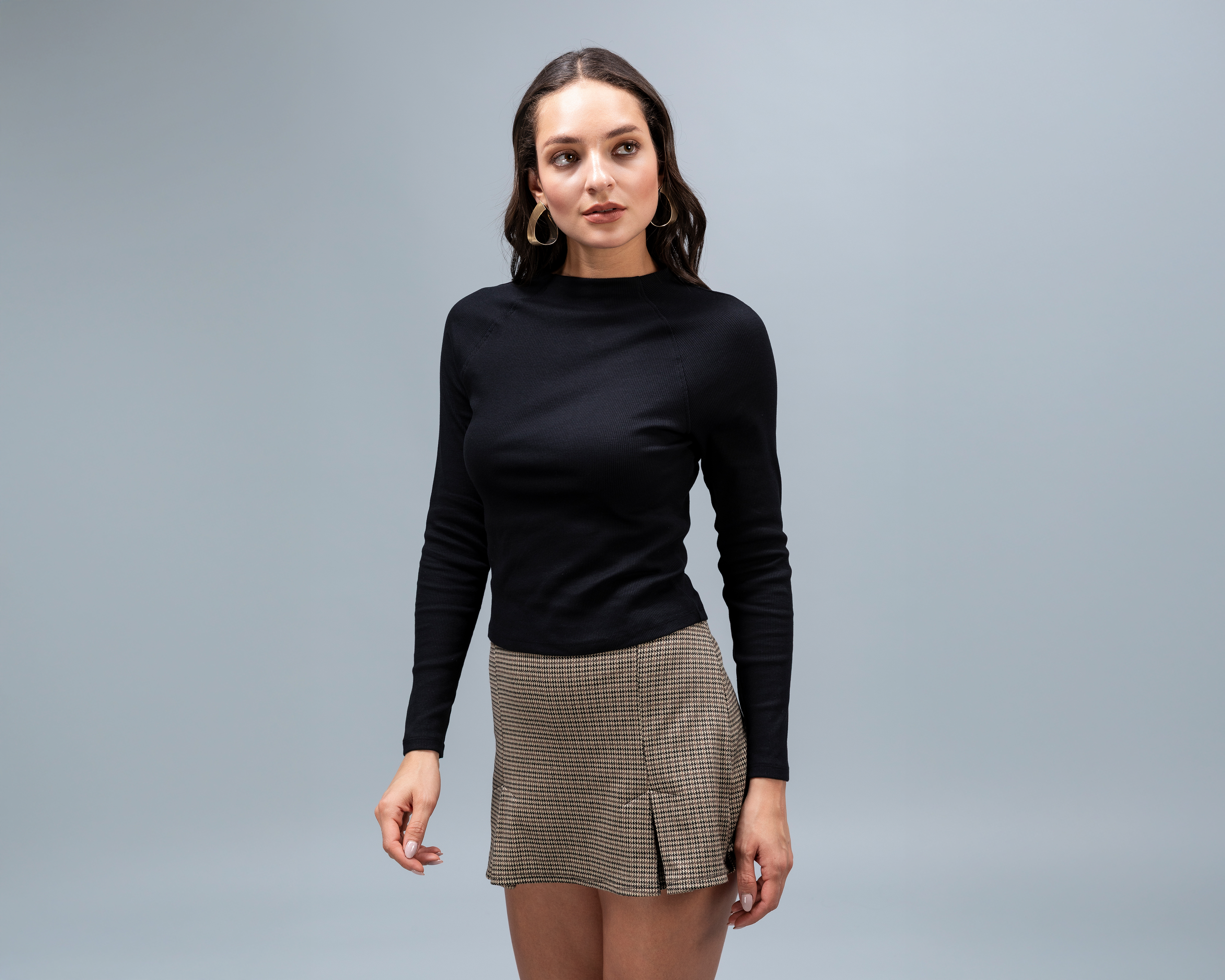 Foto 3 pulgar | Foto 2 | Playera Manga Larga Jennifer Lopez para Mujer