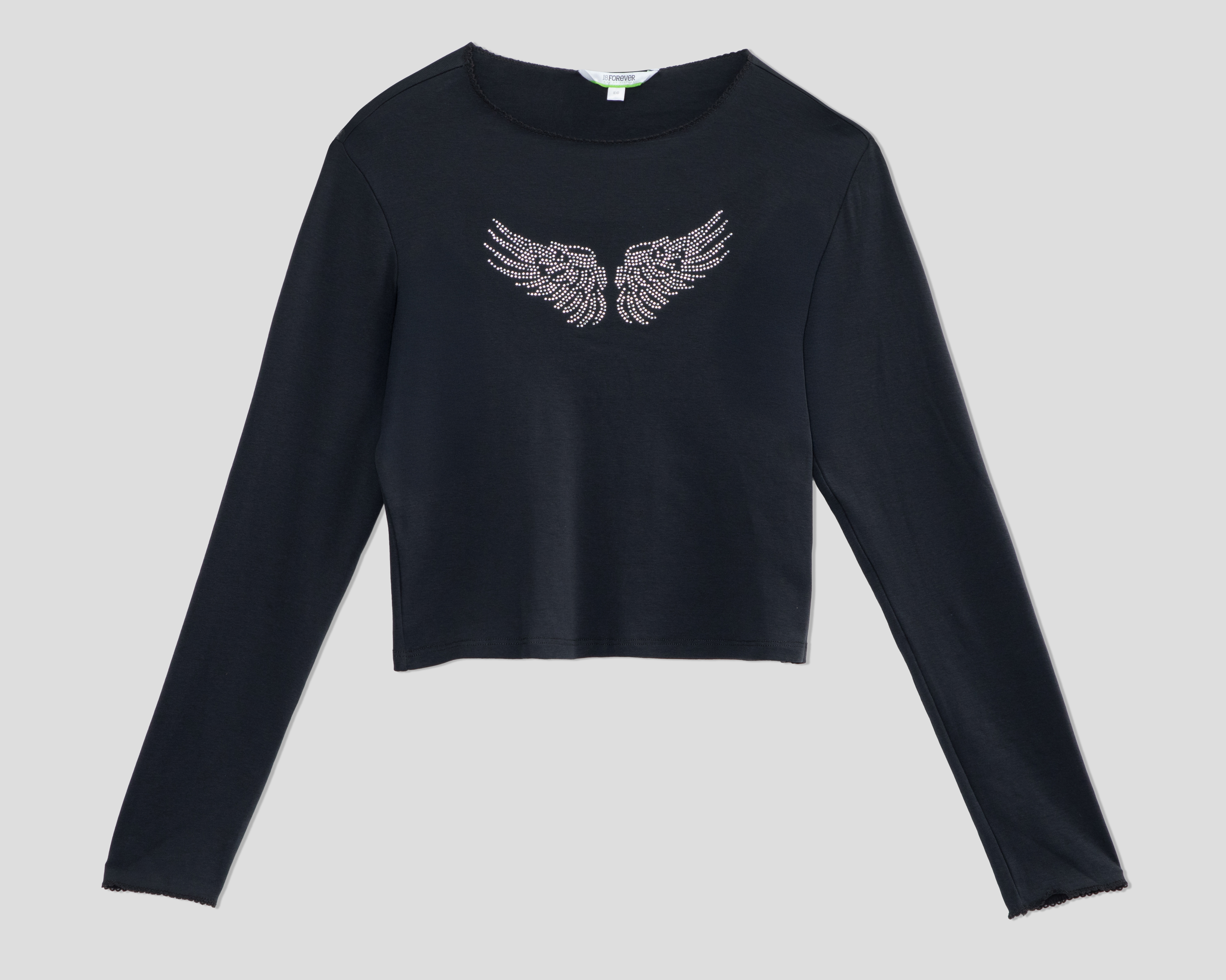 Foto 2 pulgar | Foto 1 | Playera Manga Larga 18 Forever para Mujer