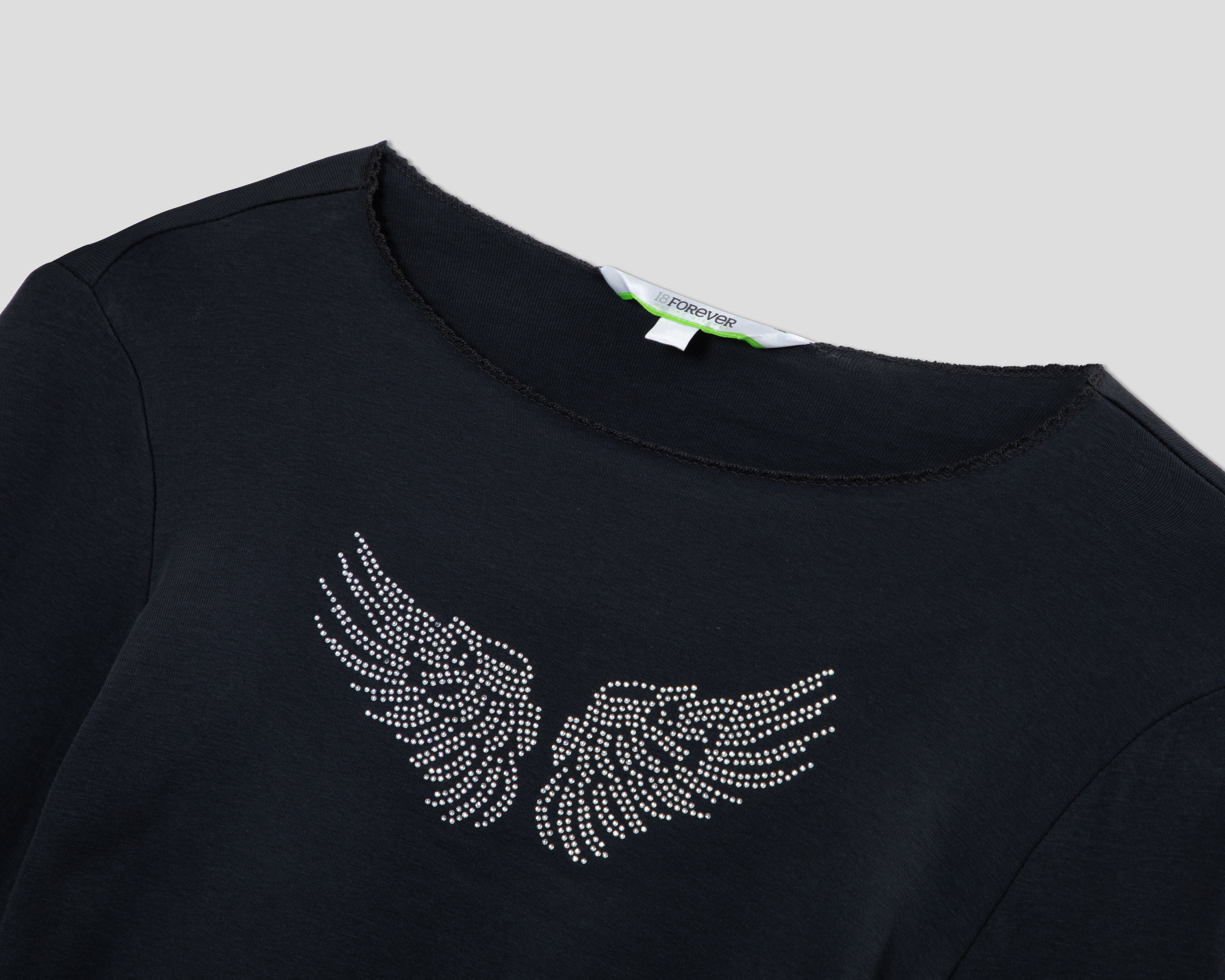 Foto 4 pulgar | Foto 3 | Playera Manga Larga 18 Forever para Mujer