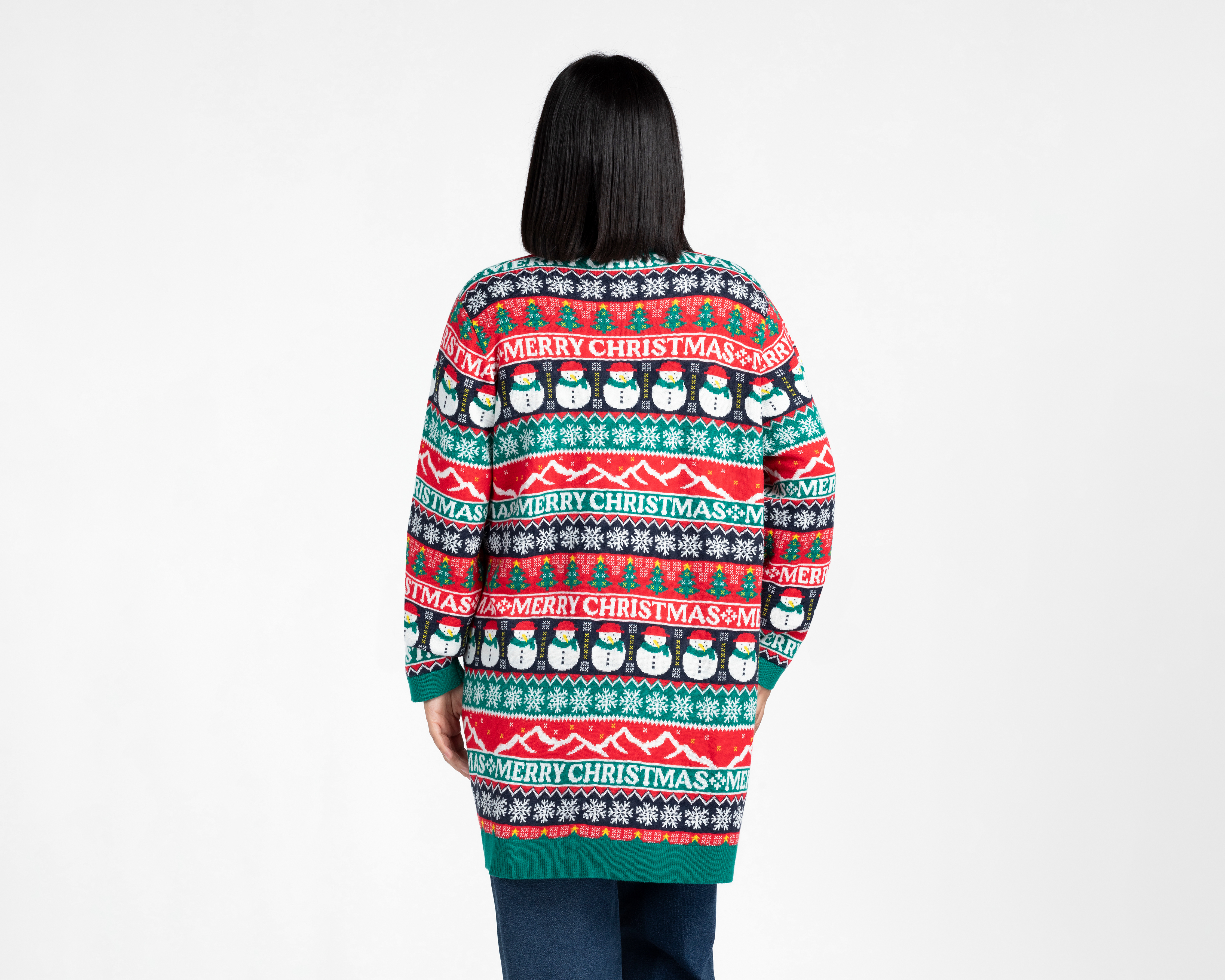 Foto 4 pulgar | Foto 3 | Suéter Navideño Lady Sun para Mujer