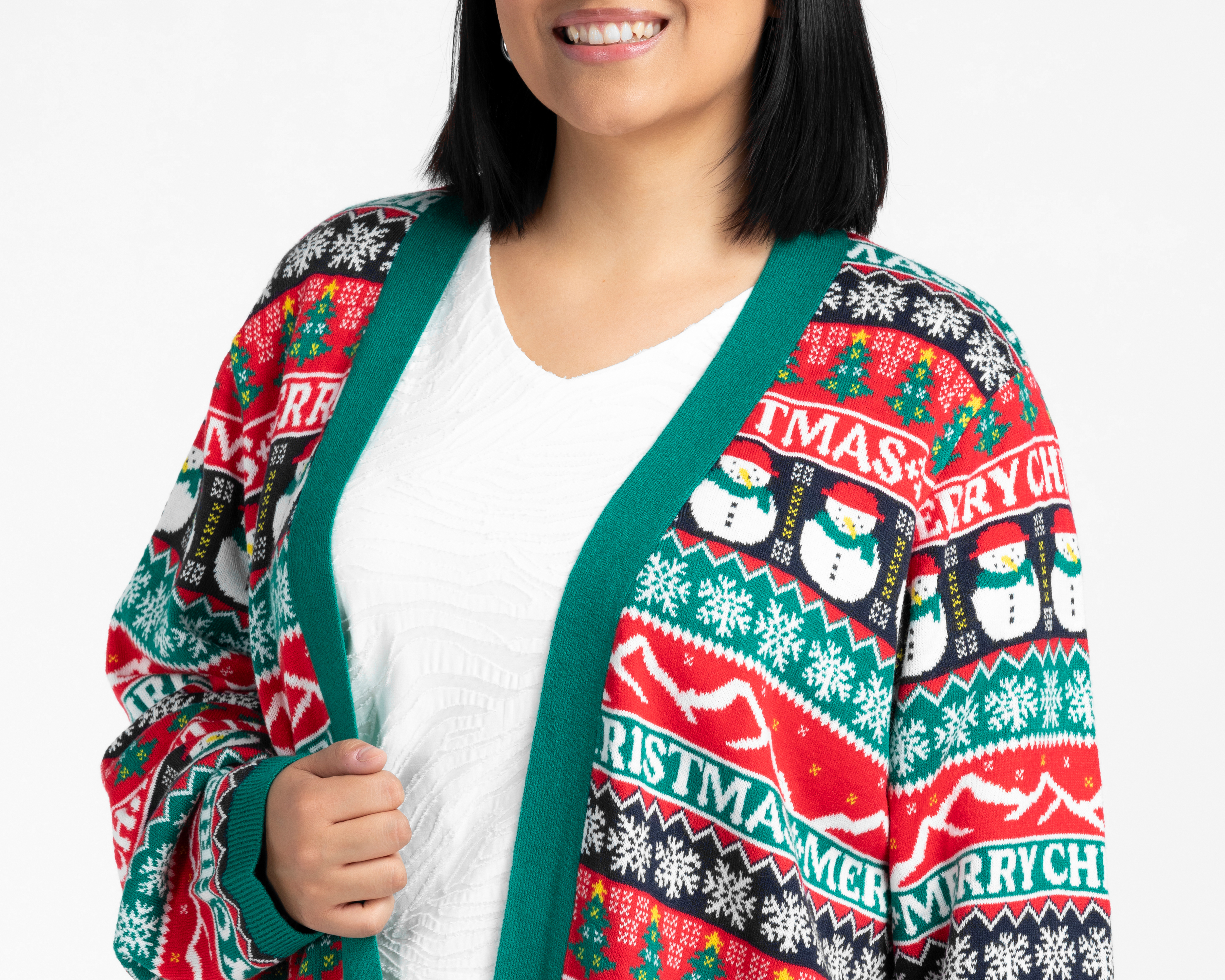 Foto 5 pulgar | Foto 4 | Suéter Navideño Lady Sun para Mujer