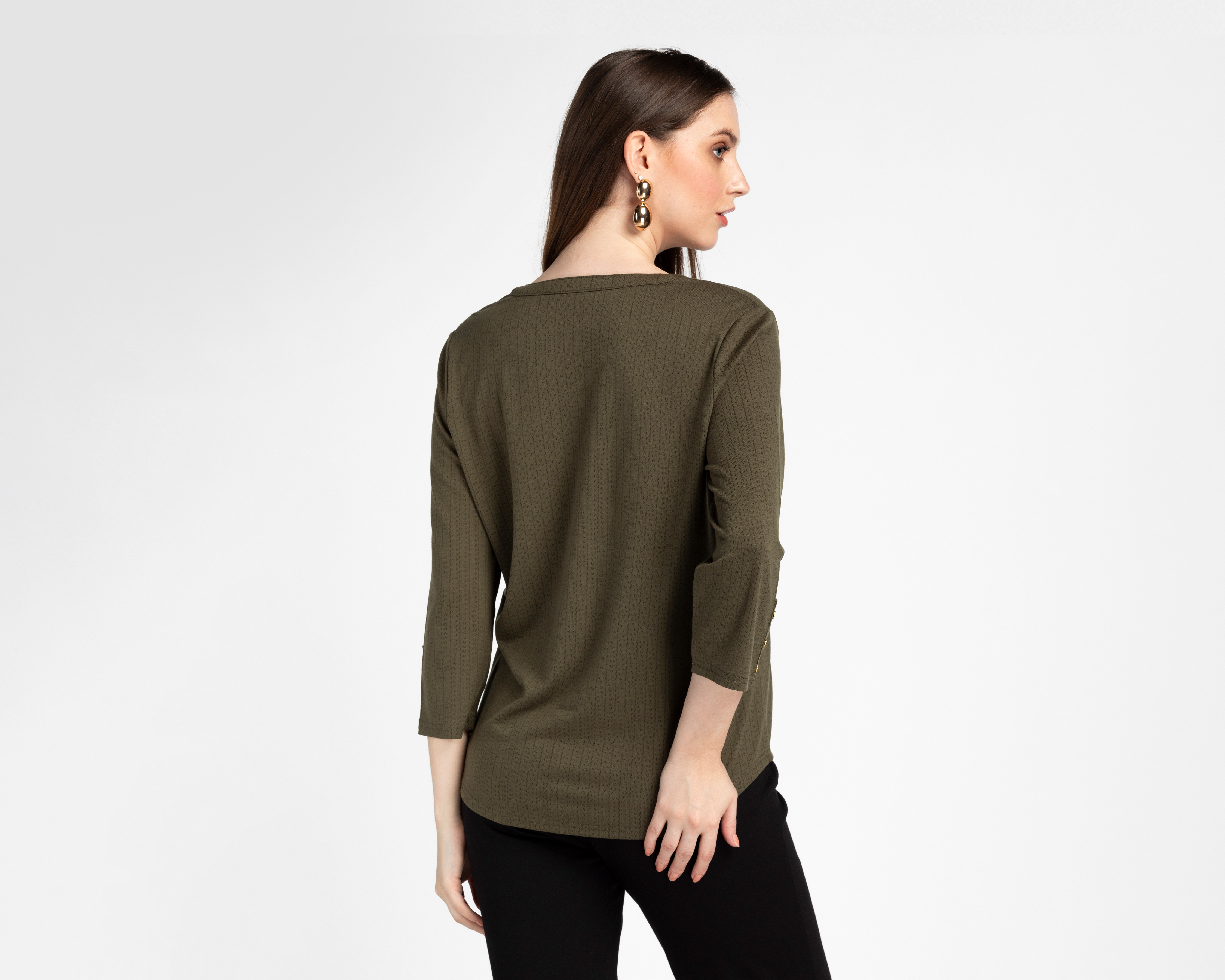 Foto 4 pulgar | Foto 3 | Blusa Lady Sun Cuello V para Mujer