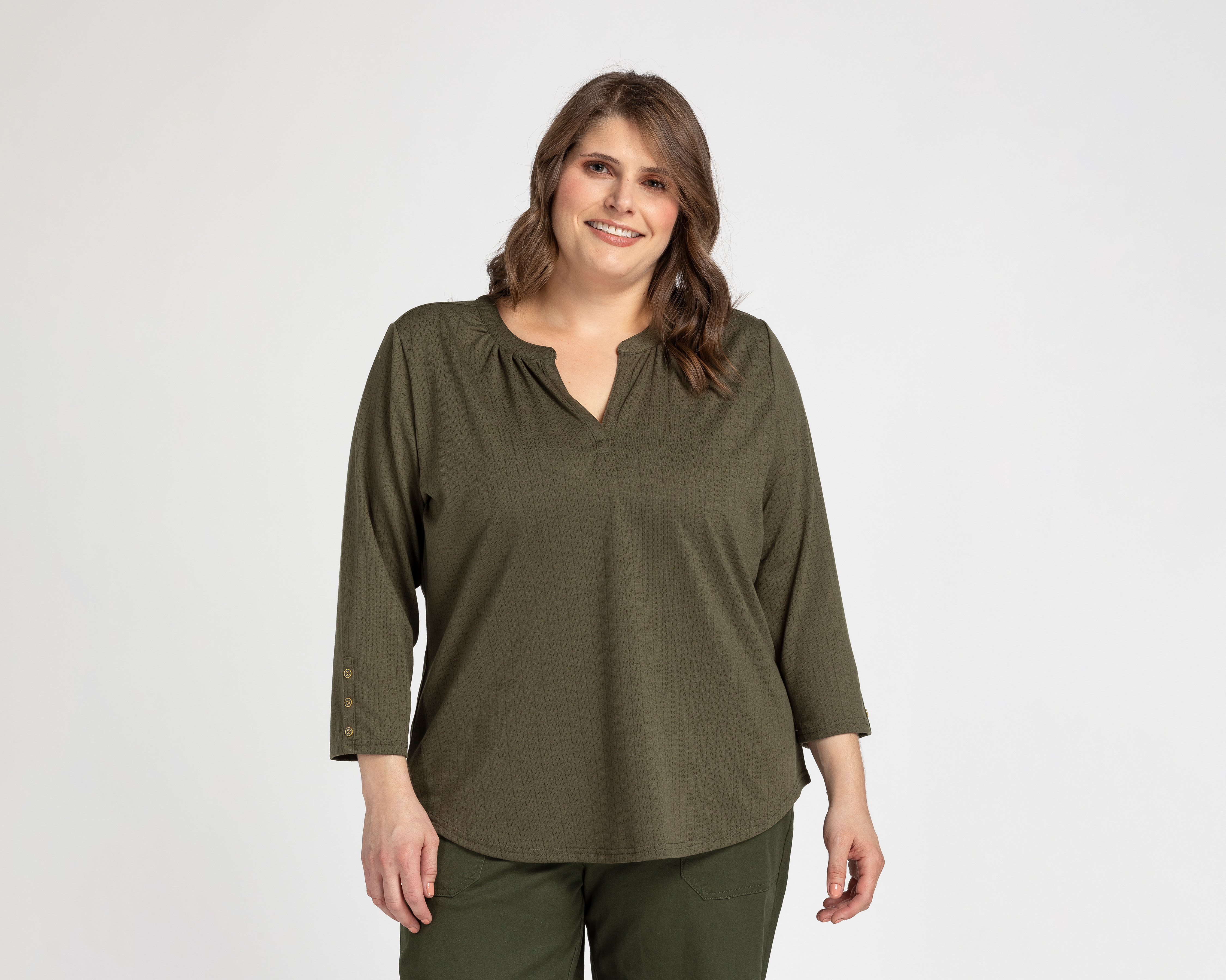 Foto 5 pulgar | Foto 4 | Blusa Lady Sun Cuello V para Mujer