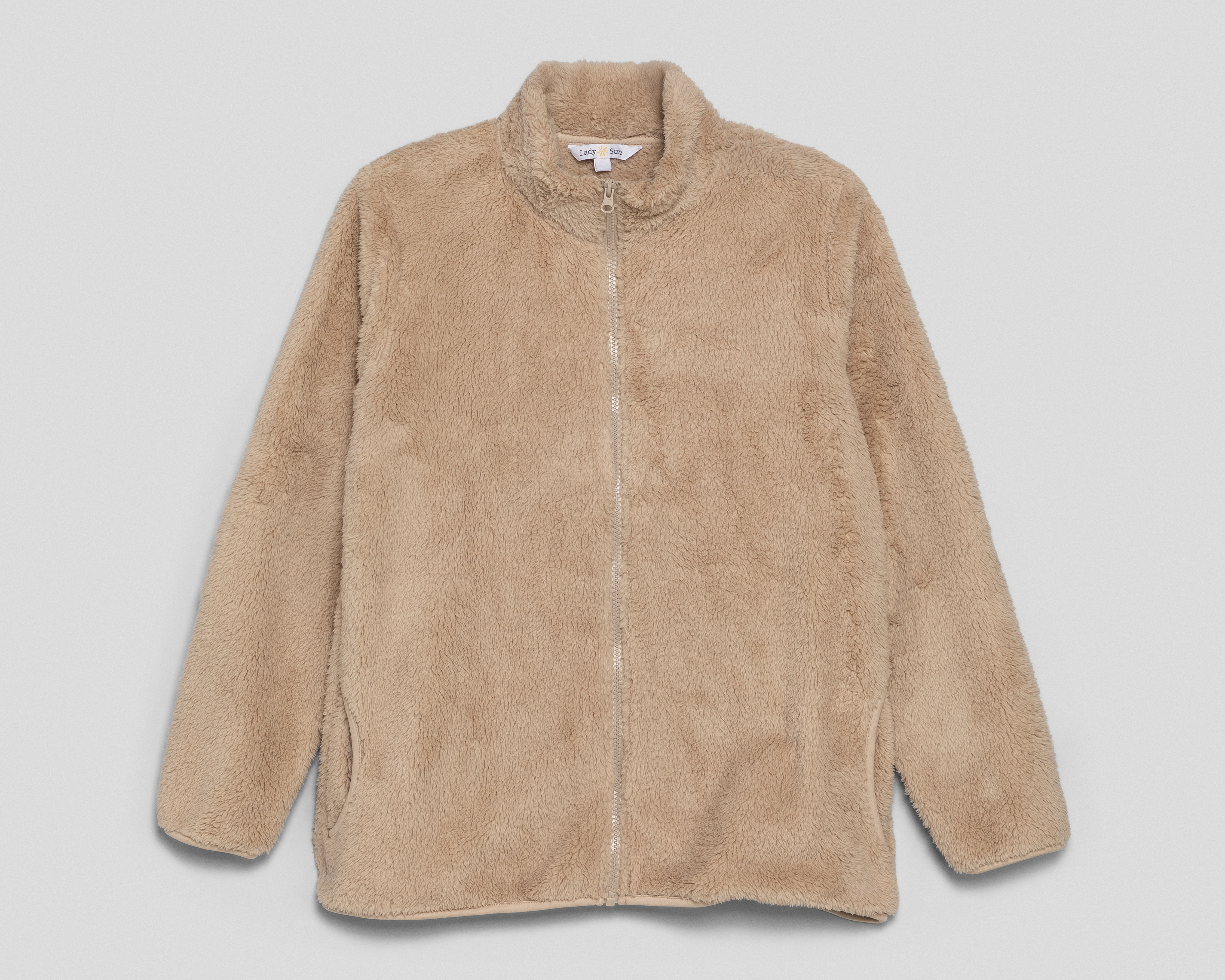 Sudadera Beige Lady Sun para Mujer