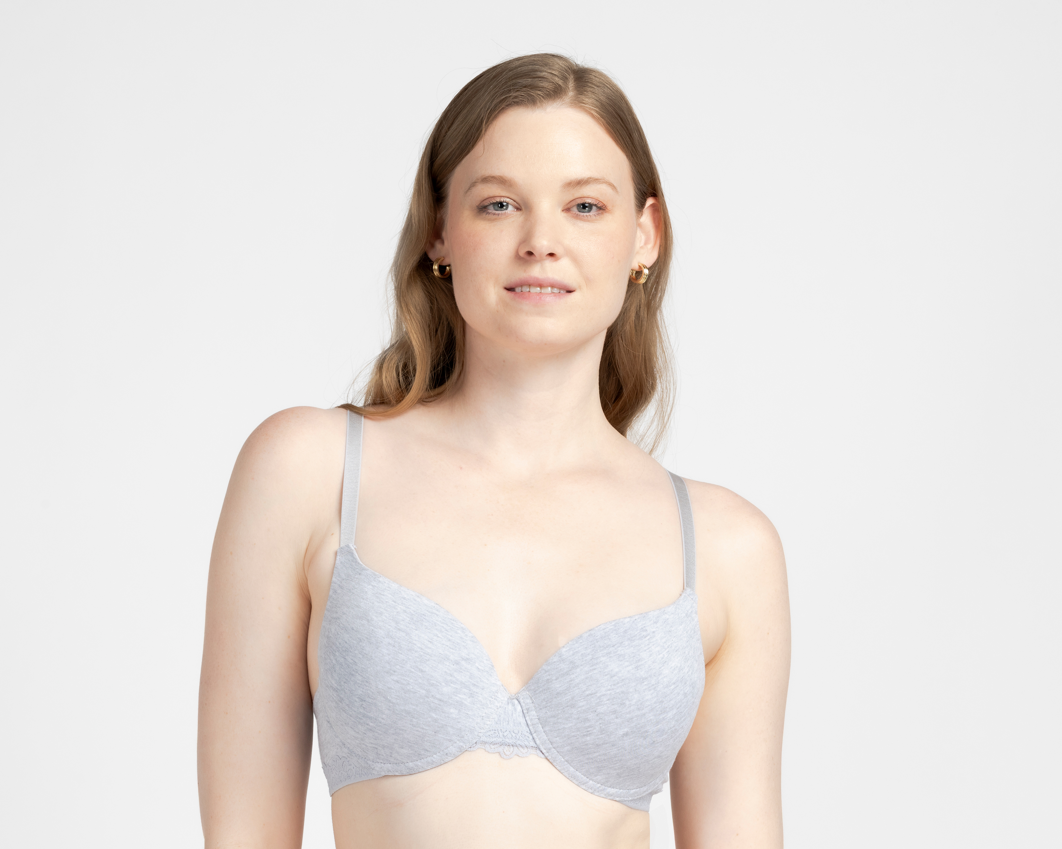 Foto 3 pulgar | Foto 2 | Brasier Copa Completa con Encaje Lovest 2 Pack