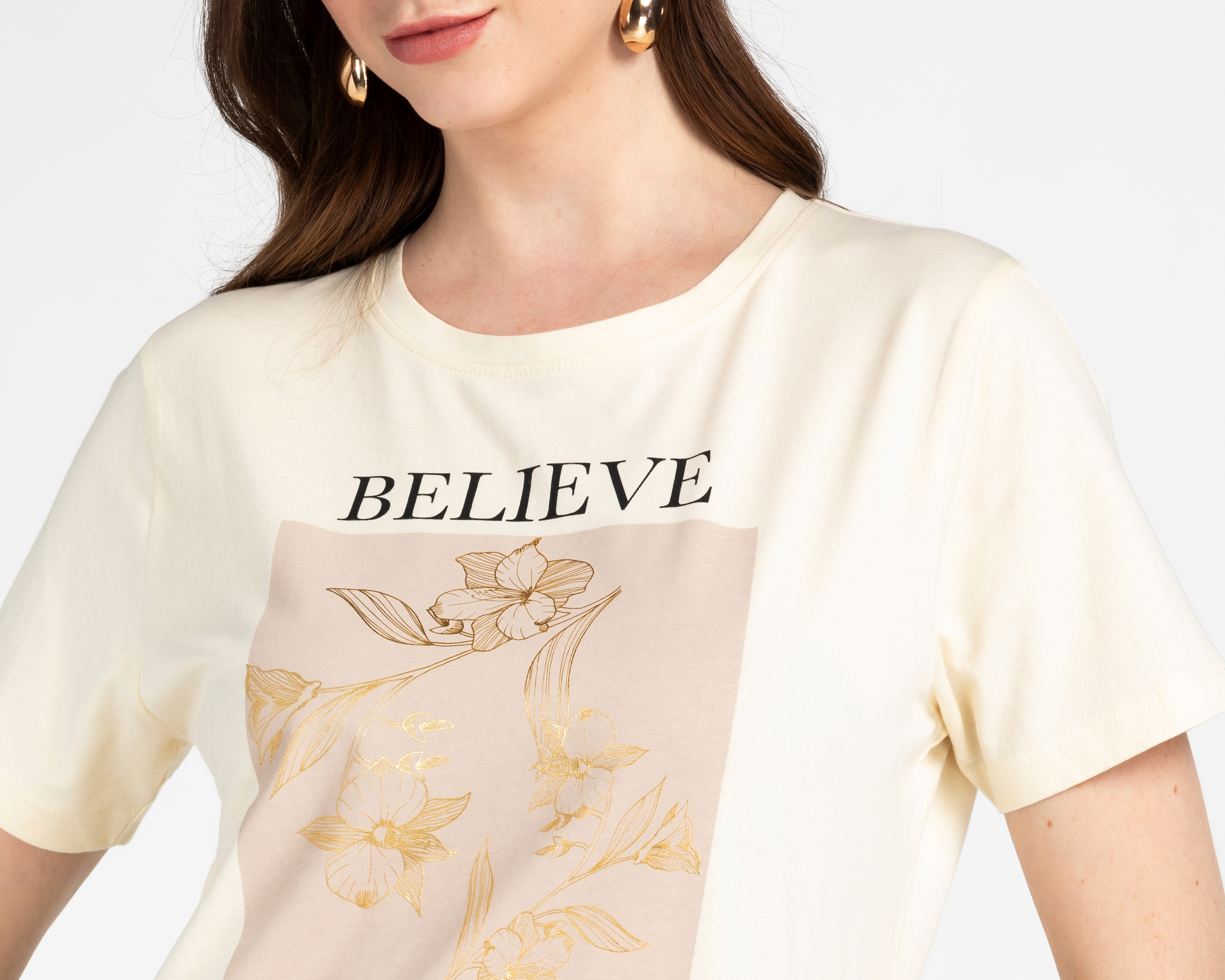 Foto 4 | Foto 4 | Playera Sahara Manga Corta para Mujer