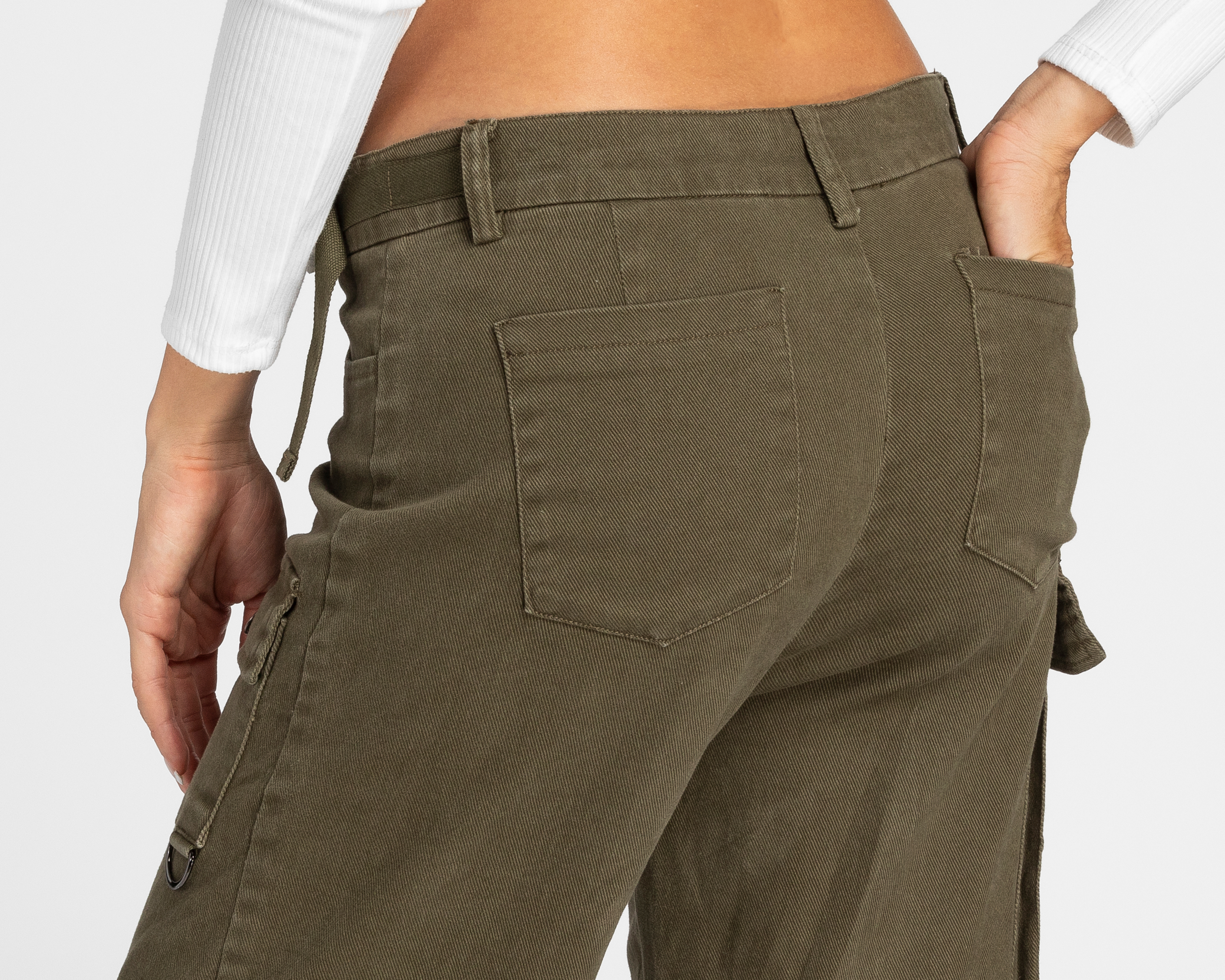 Foto 6 pulgar | Foto 5 | Pantalón Cargo Refill para Mujer