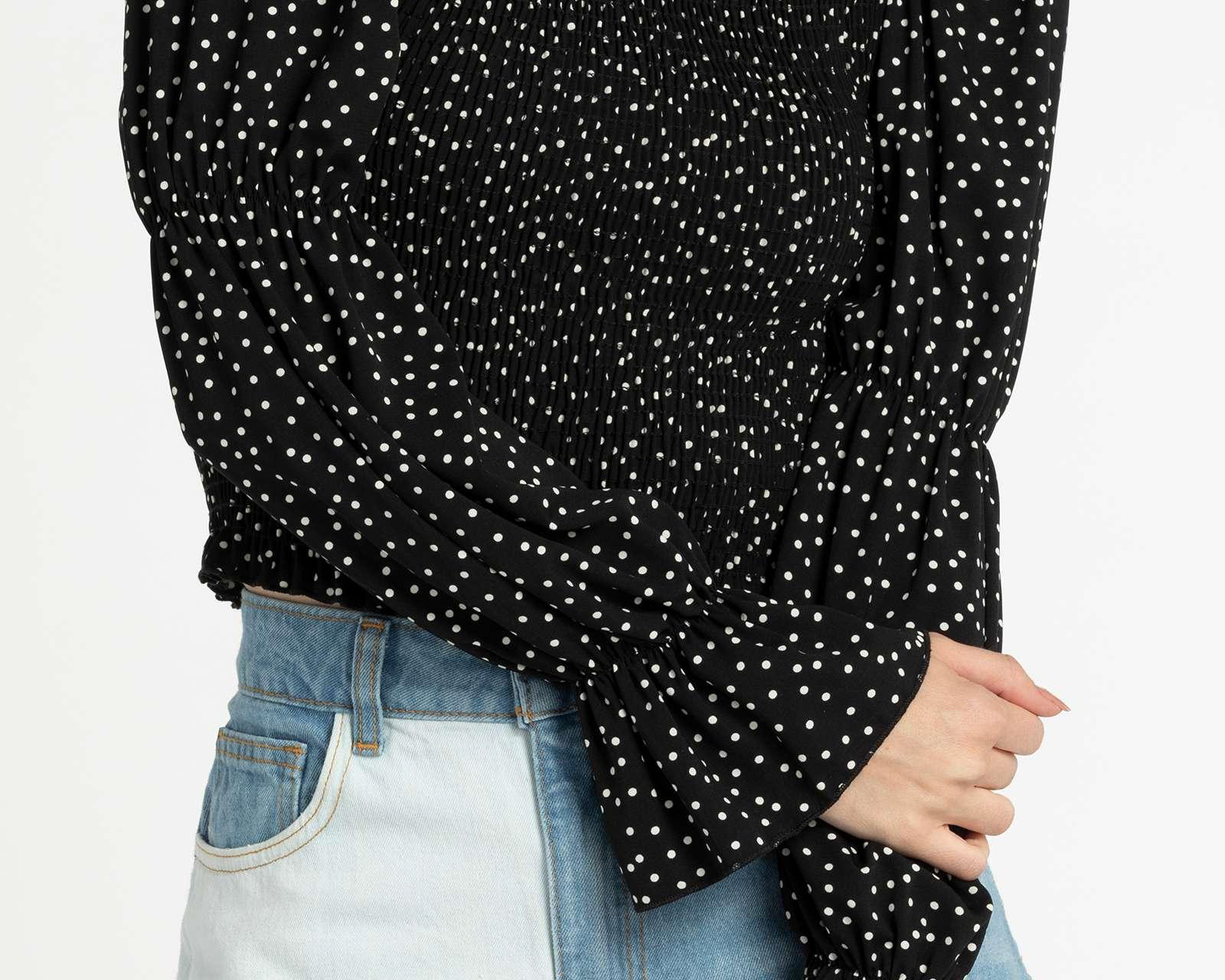 Foto 4 | Foto 4 | Blusa Thinner Manga Larga Escote Cuadrado