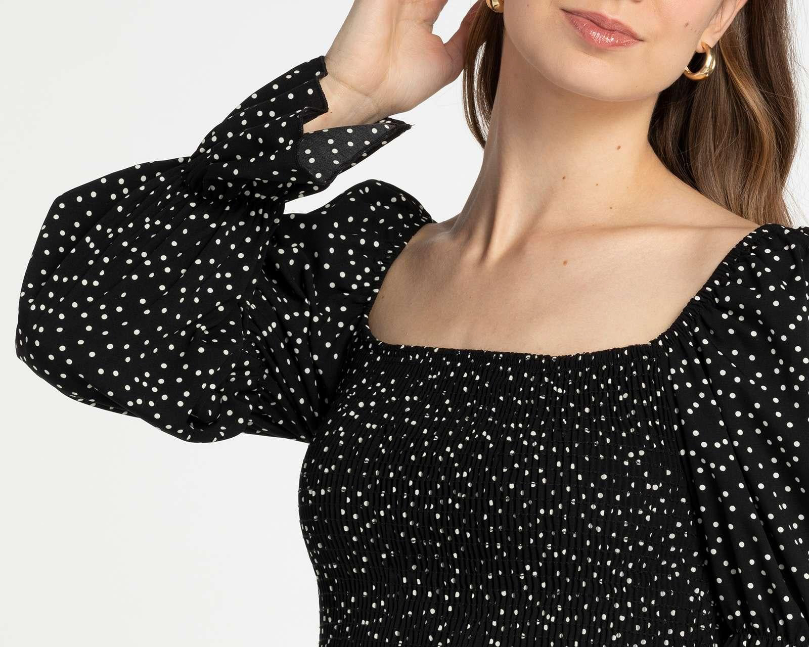 Foto 6 pulgar | Foto 5 | Blusa Thinner Manga Larga Escote Cuadrado