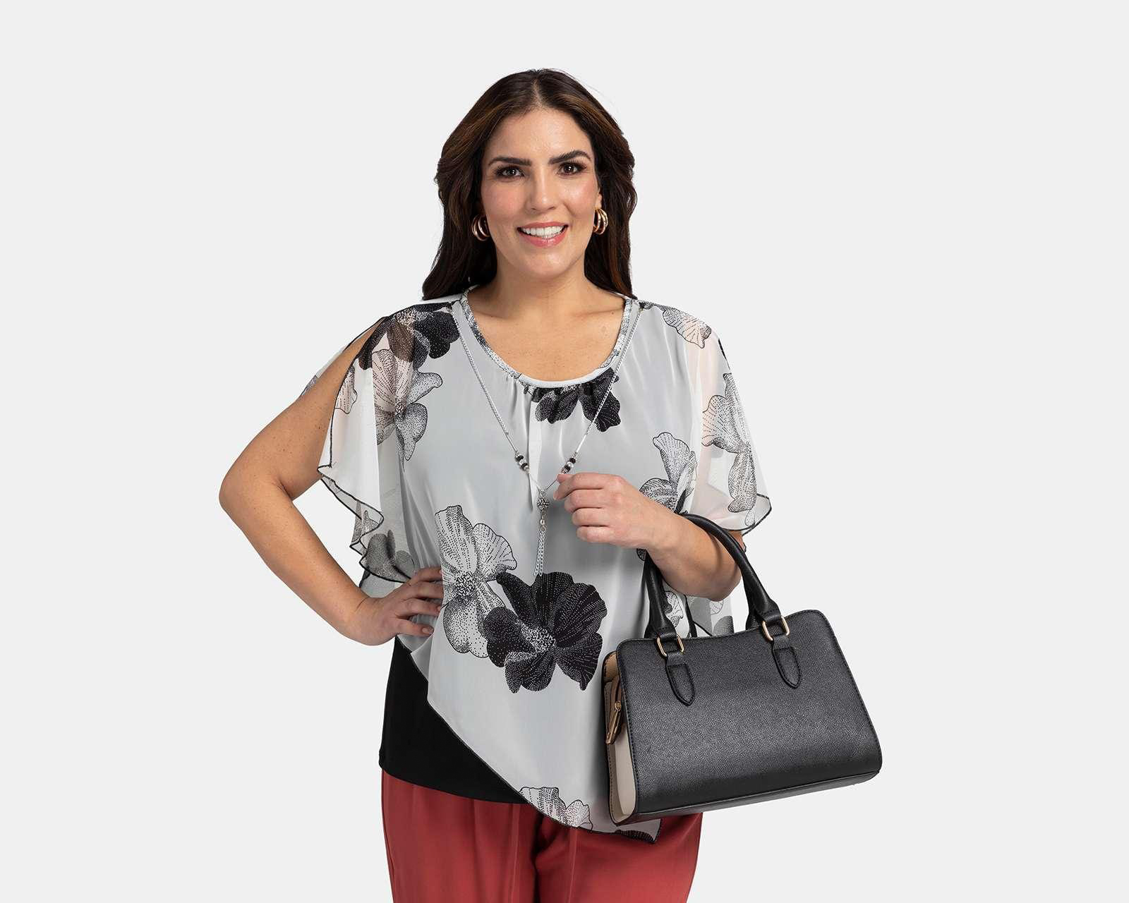 Foto 3 pulgar | Foto 2 | Blusa Sahara sin Mangas Estampado Floral