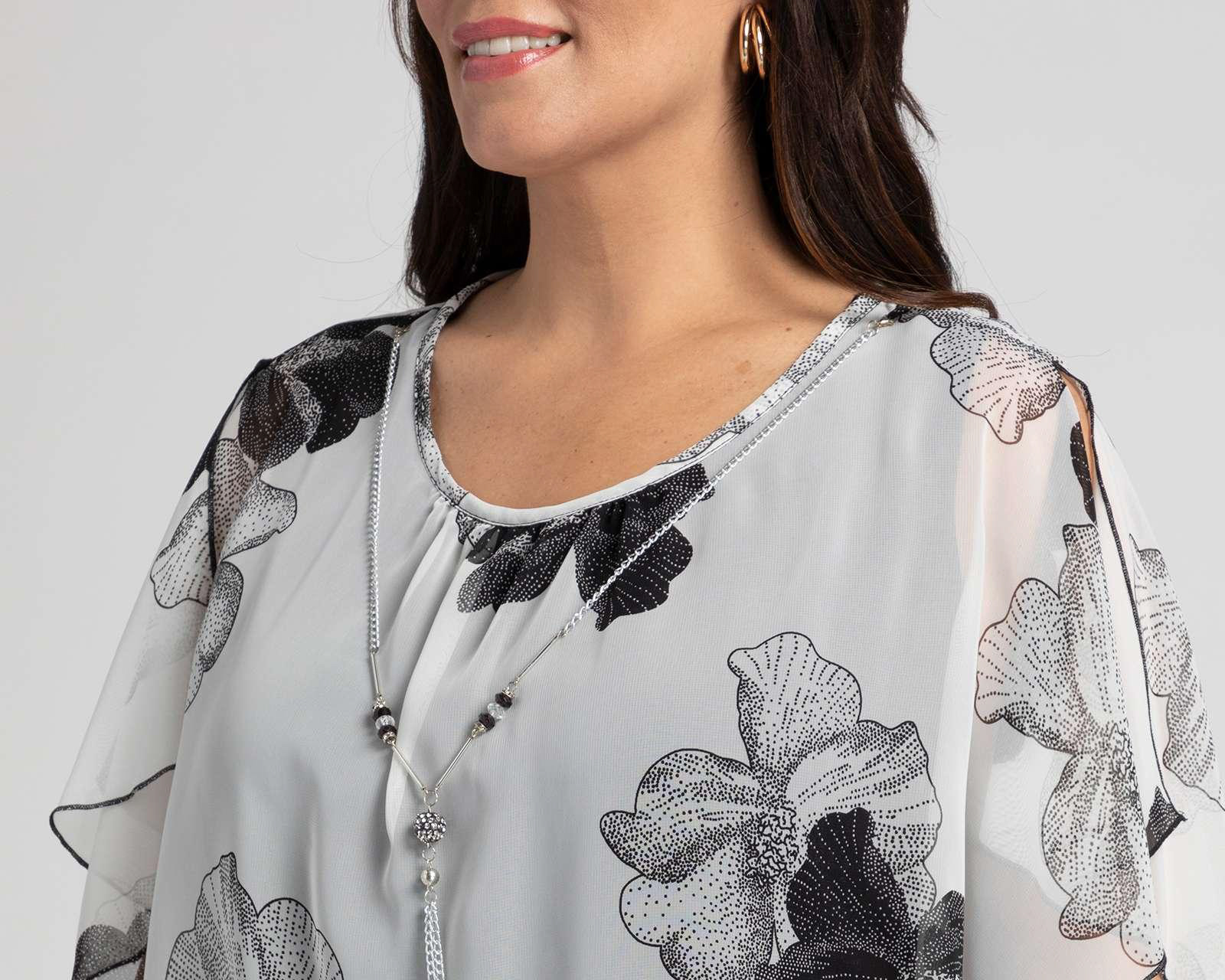 Foto 5 pulgar | Foto 4 | Blusa Sahara sin Mangas Estampado Floral